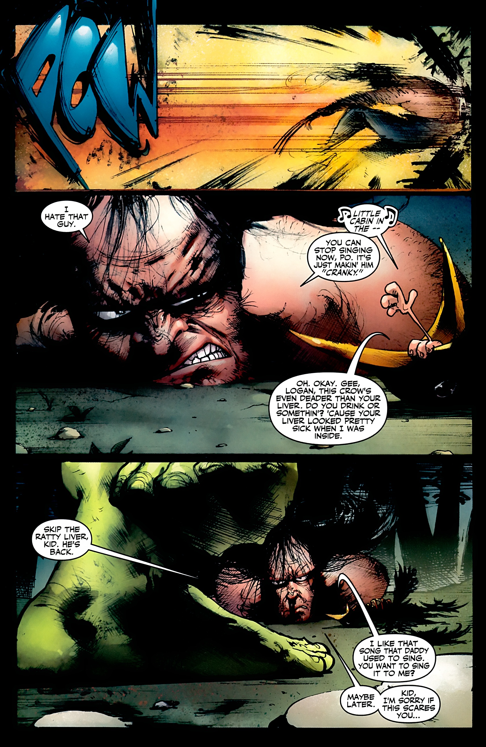 Read online Wolverine/Hulk comic -  Issue #2 - 22