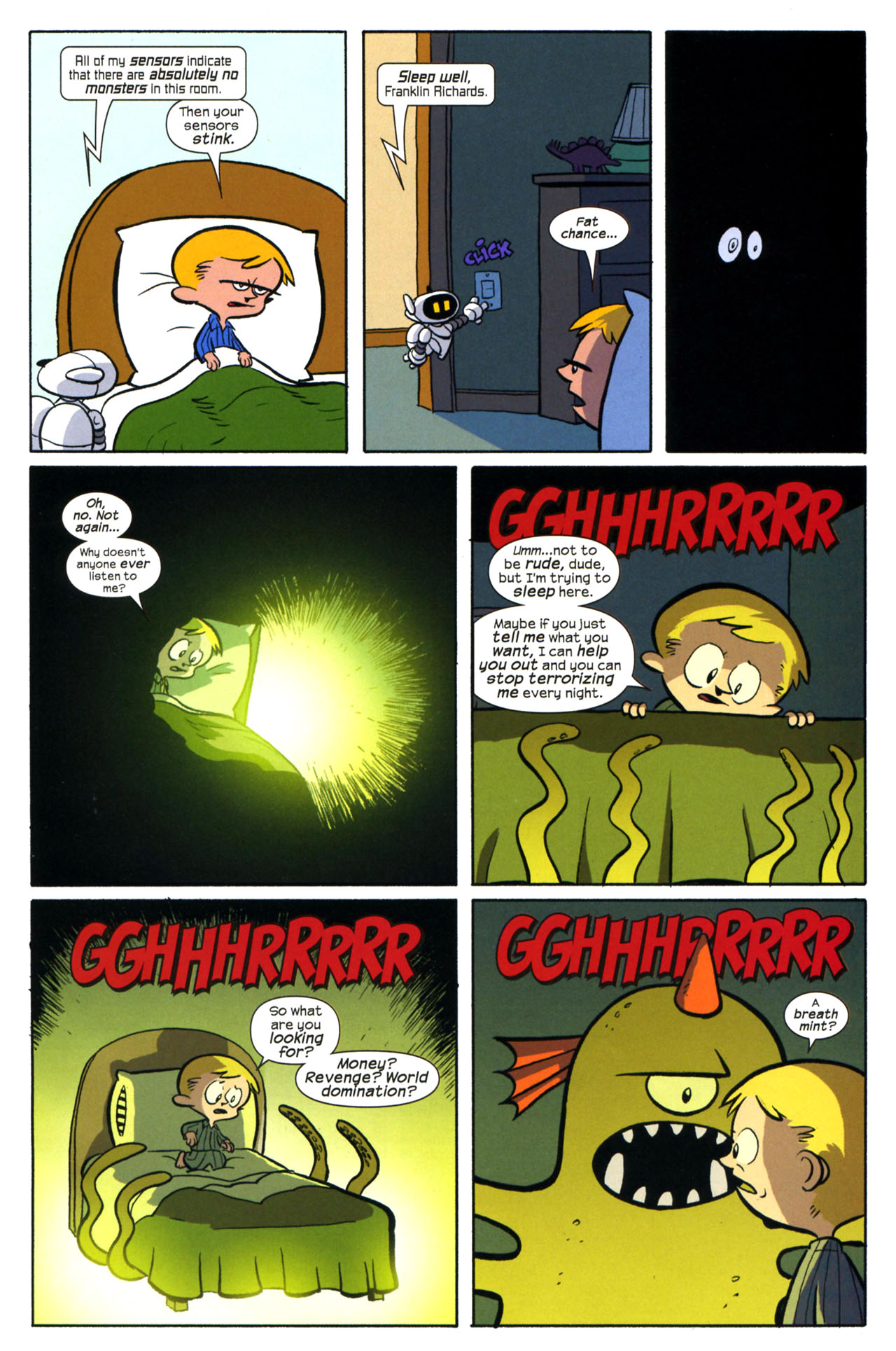 Read online Franklin Richards: Monster Mash comic -  Issue # Full - 19