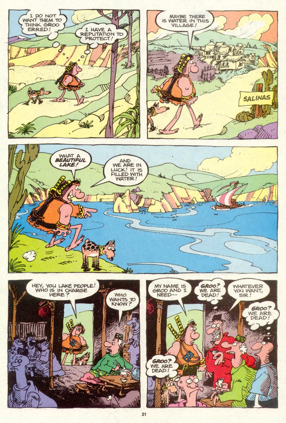 Read online Sergio Aragonés Groo the Wanderer comic -  Issue #94 - 22