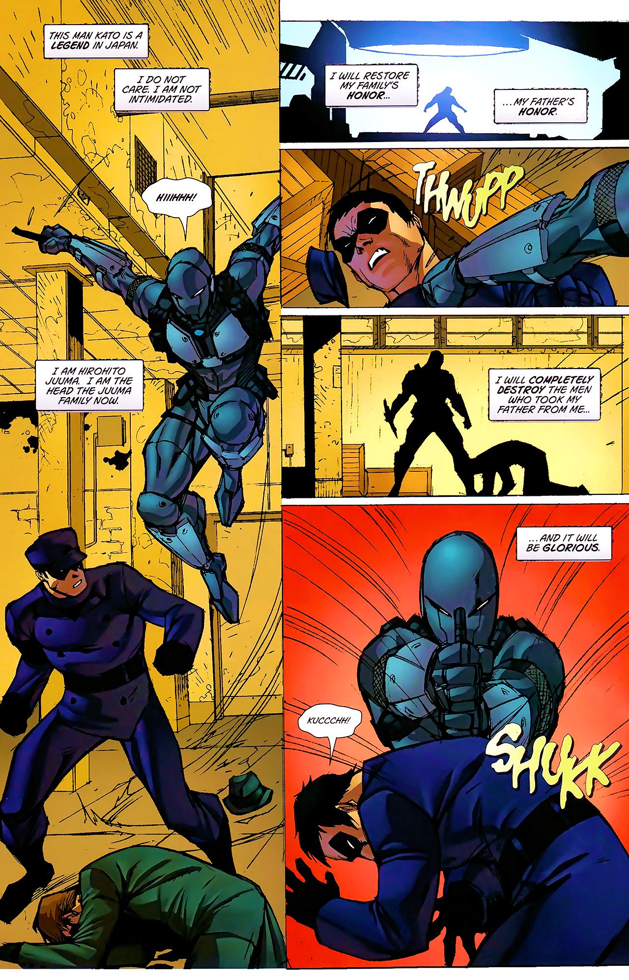 Read online Kato comic -  Issue #1 - 5