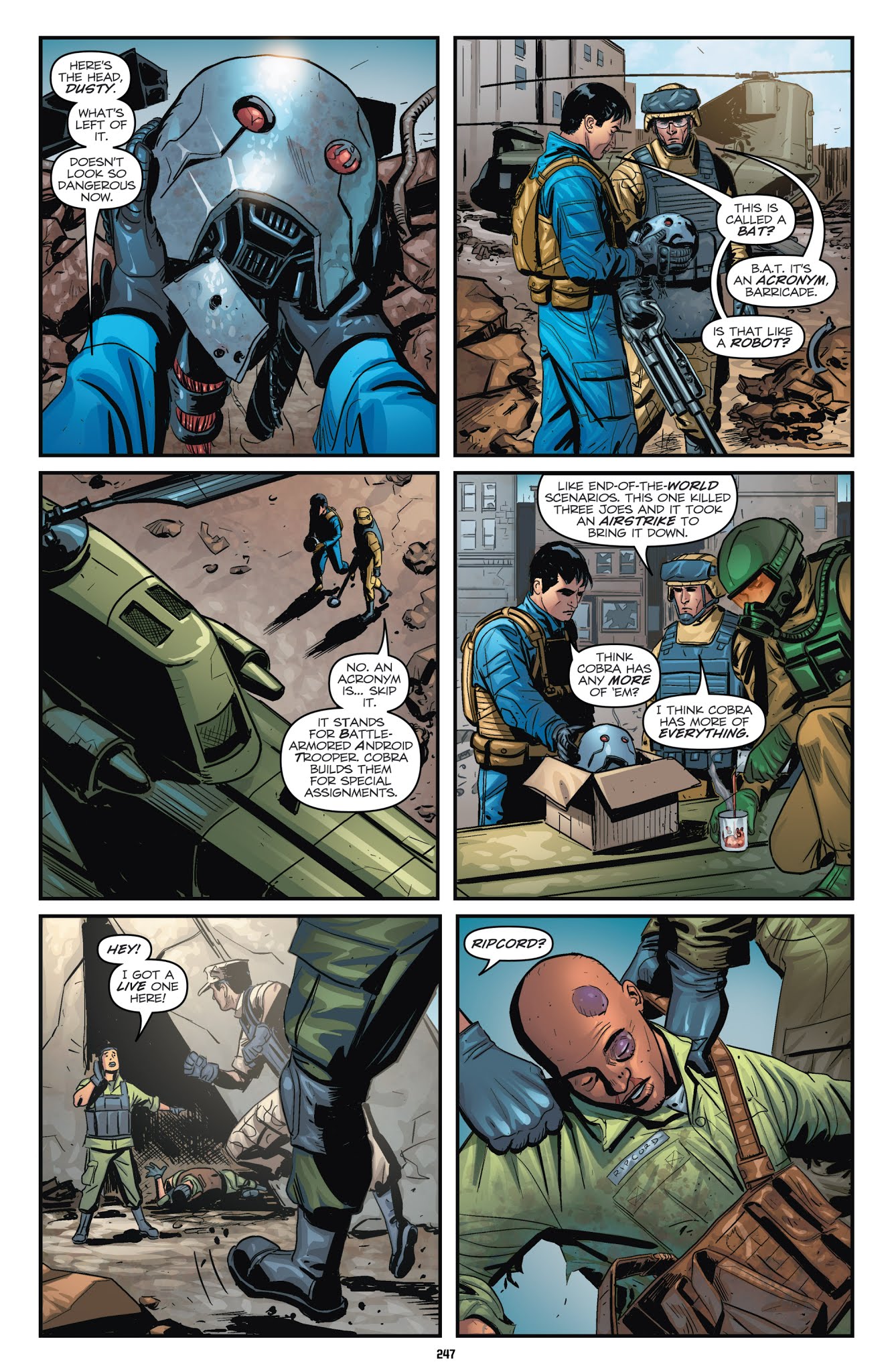 Read online G.I. Joe: The IDW Collection comic -  Issue # TPB 7 - 247