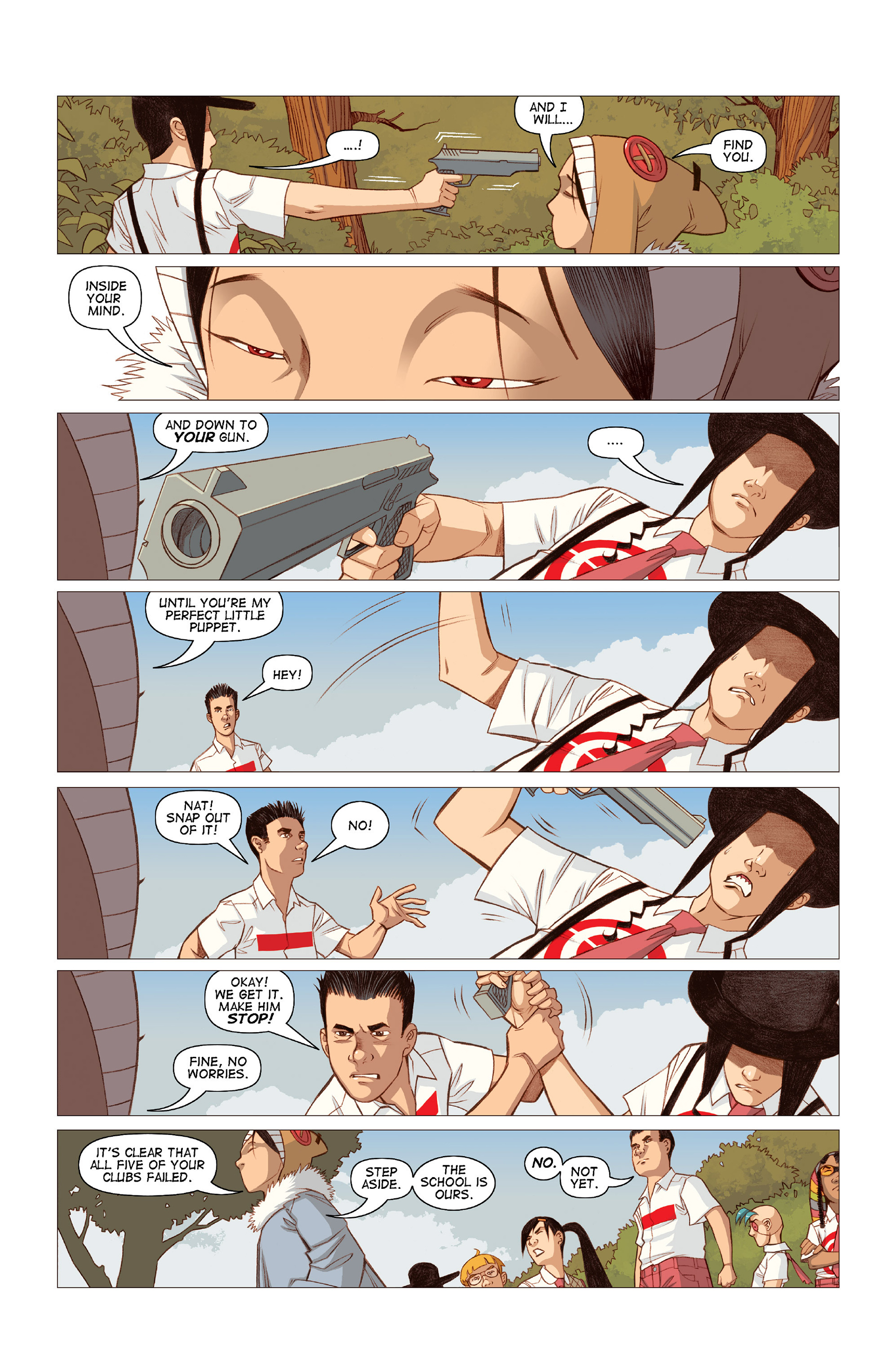 Read online Five Weapons comic -  Issue #10 - 23