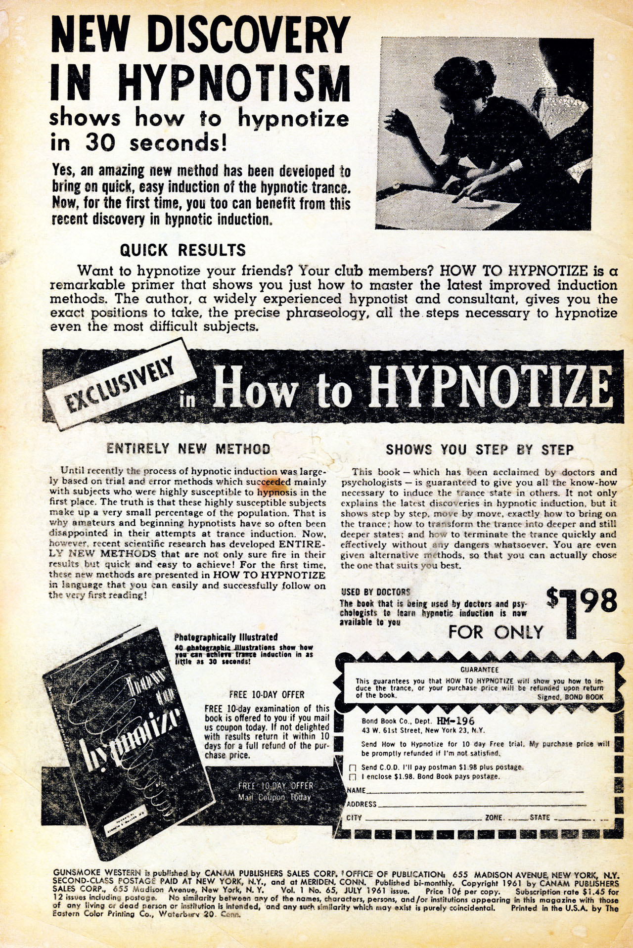 Read online Gunsmoke Western comic -  Issue #65 - 2