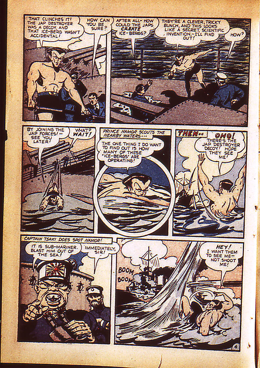 Read online Sub-Mariner Comics comic -  Issue #9 - 7
