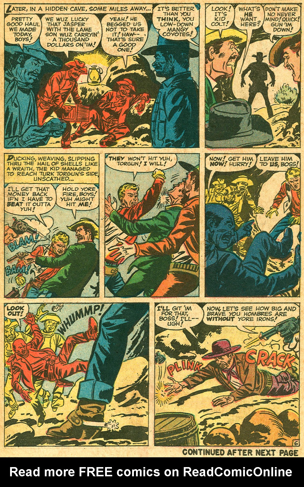 Read online Kid Colt Outlaw comic -  Issue #132 - 39