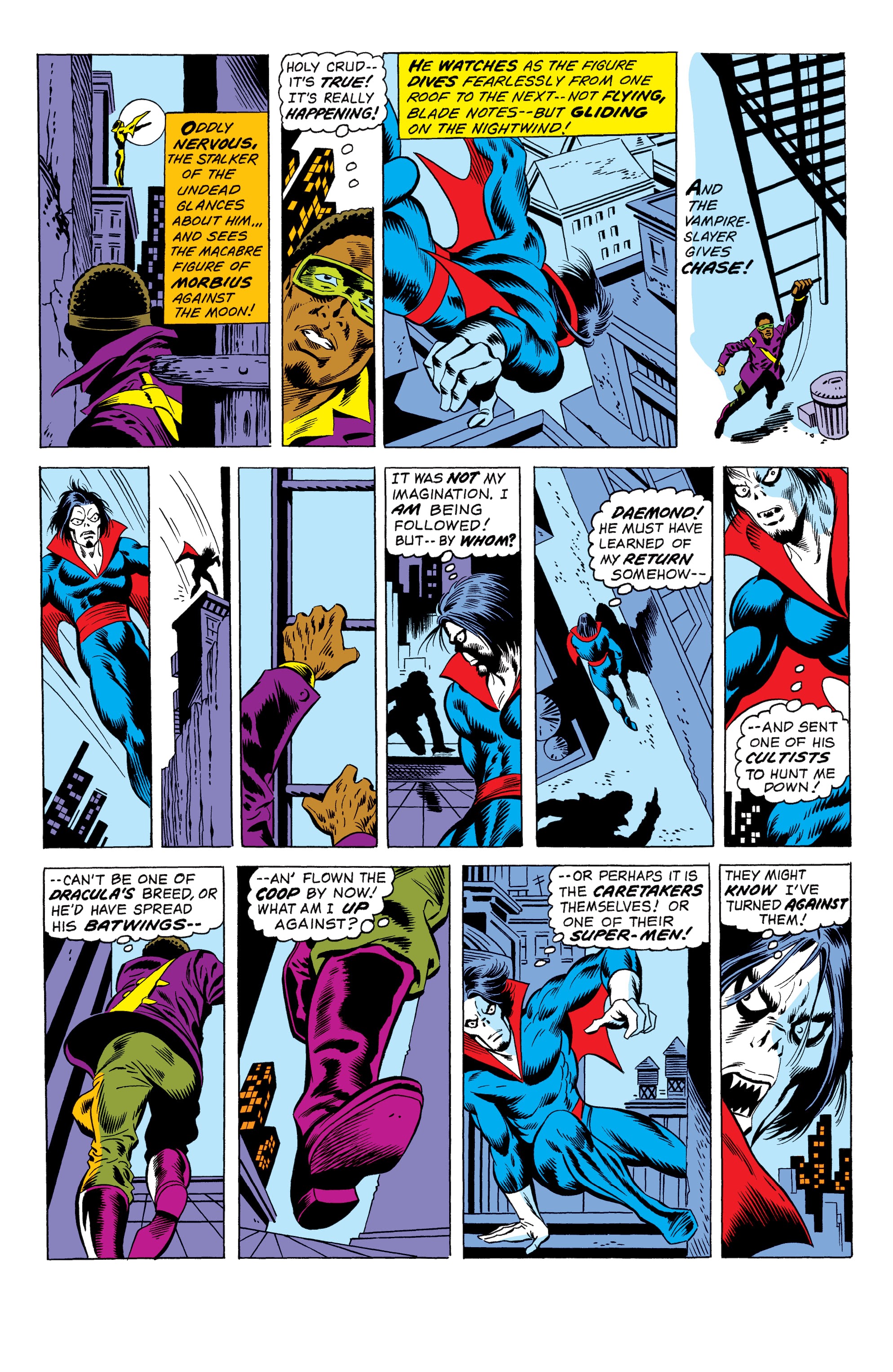 Read online Morbius Epic Collection comic -  Issue # The Living Vampire (Part 3) - 18