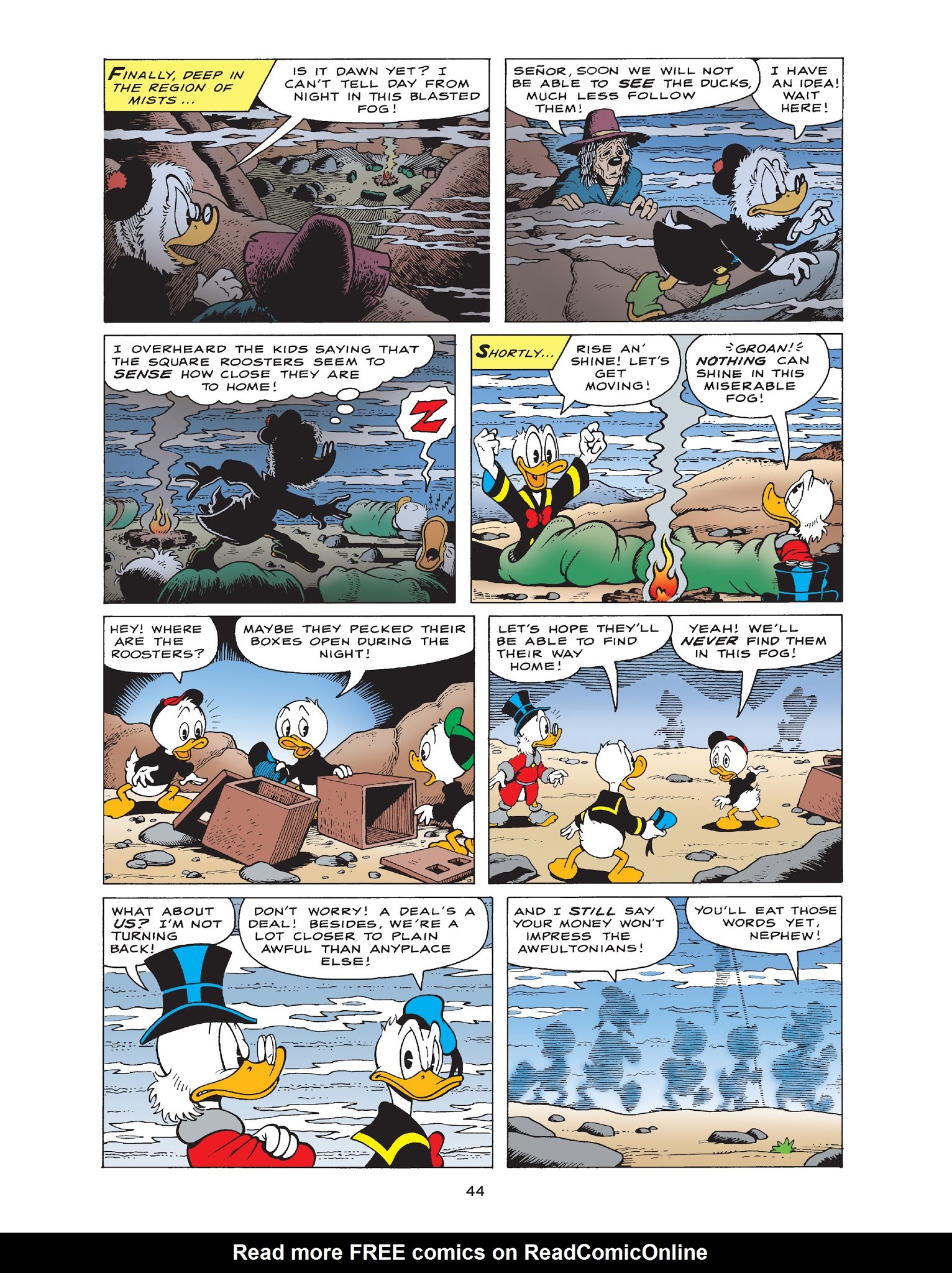 Read online Walt Disney Uncle Scrooge and Donald Duck: The Don Rosa Library comic -  Issue # TPB 2 (Part 1) - 45