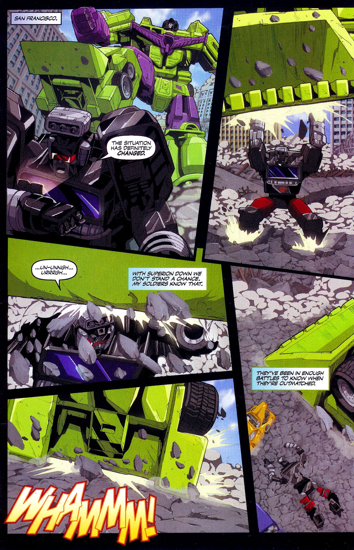 Read online Transformers: Generation 1 (2002) comic -  Issue #5 - 9