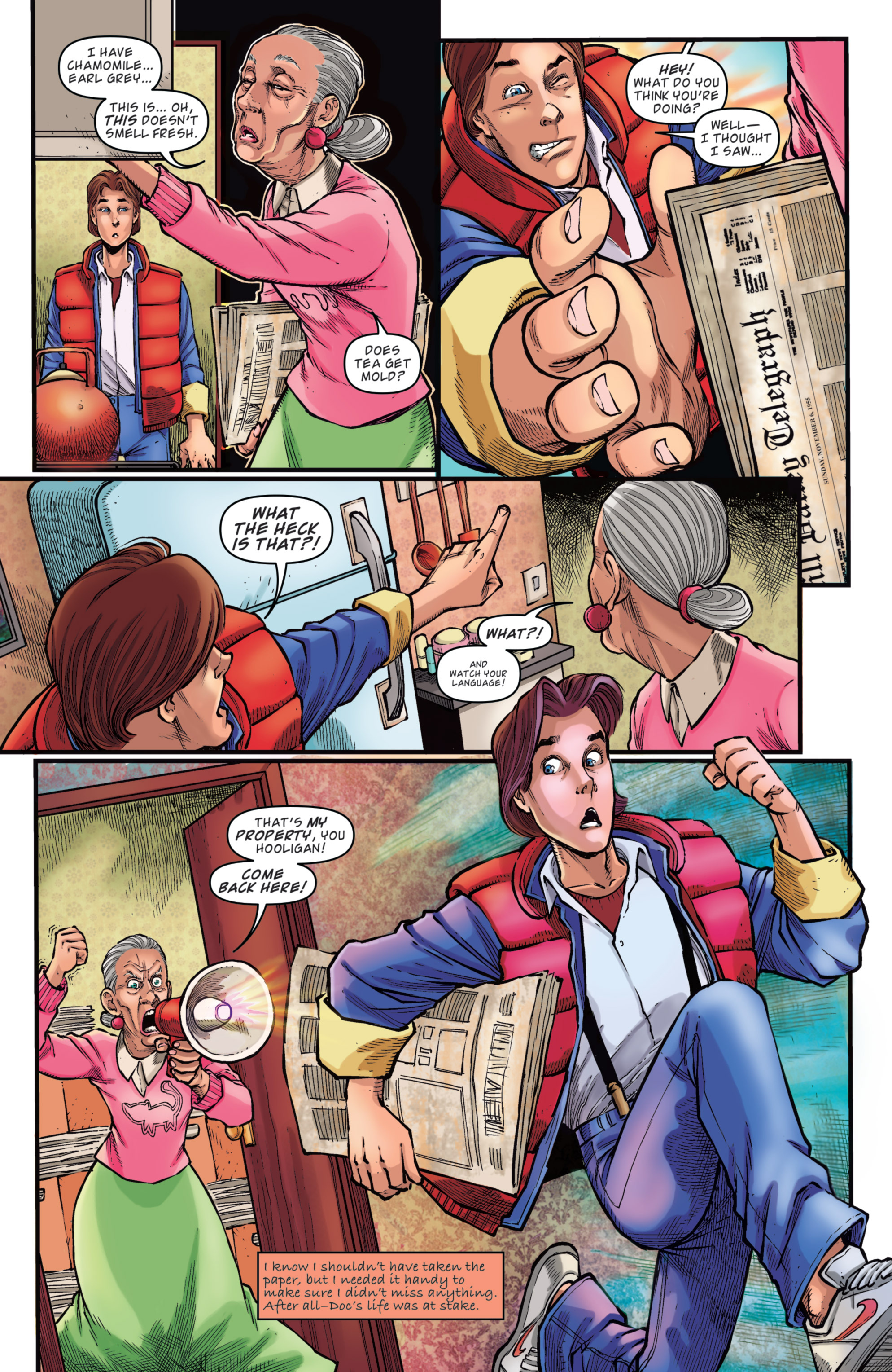 Read online Back to the Future: Biff to the Future comic -  Issue #4 - 30