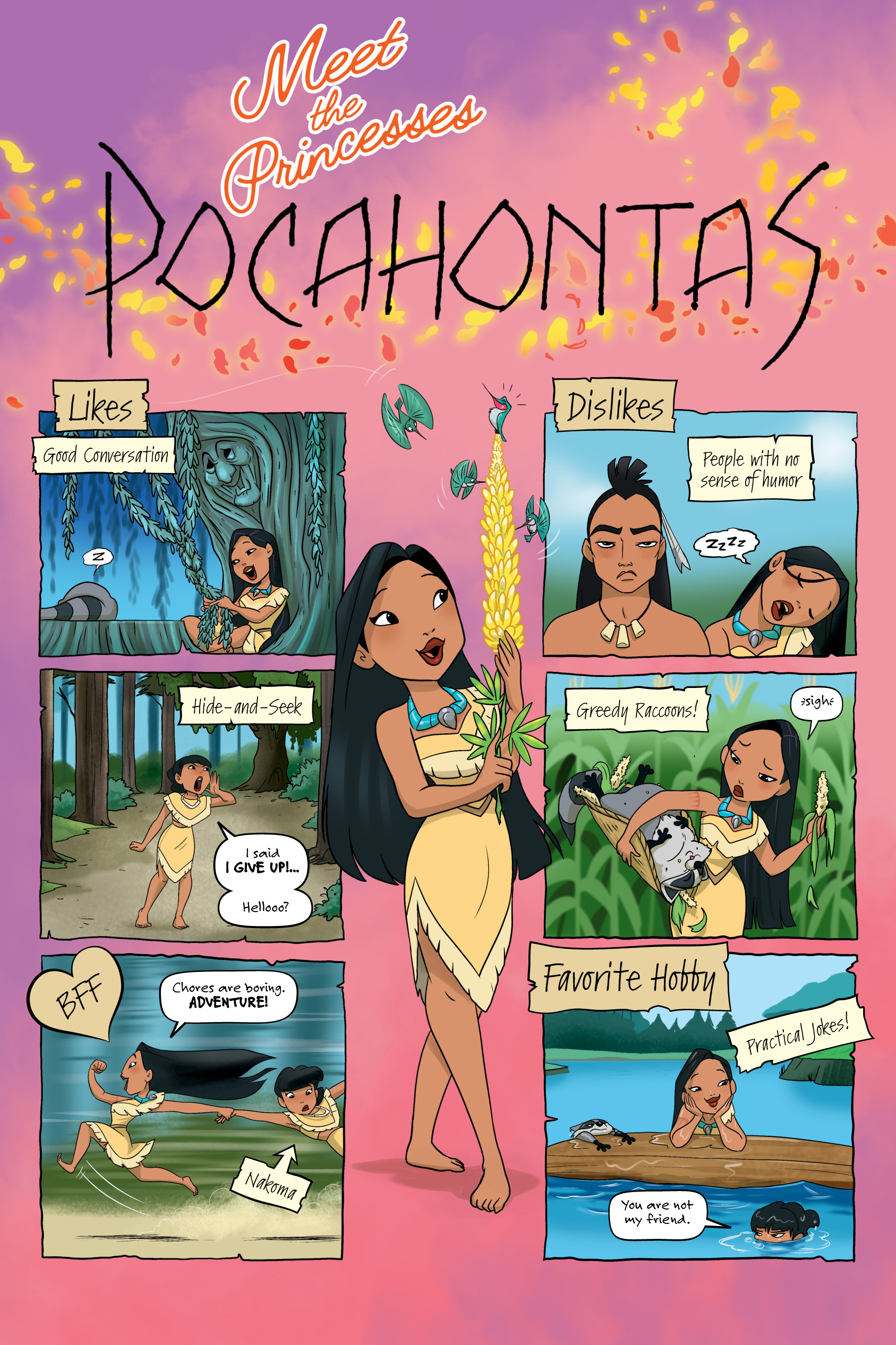 Read online Disney Princess: Friends, Family, Fantastic comic -  Issue # TPB - 8