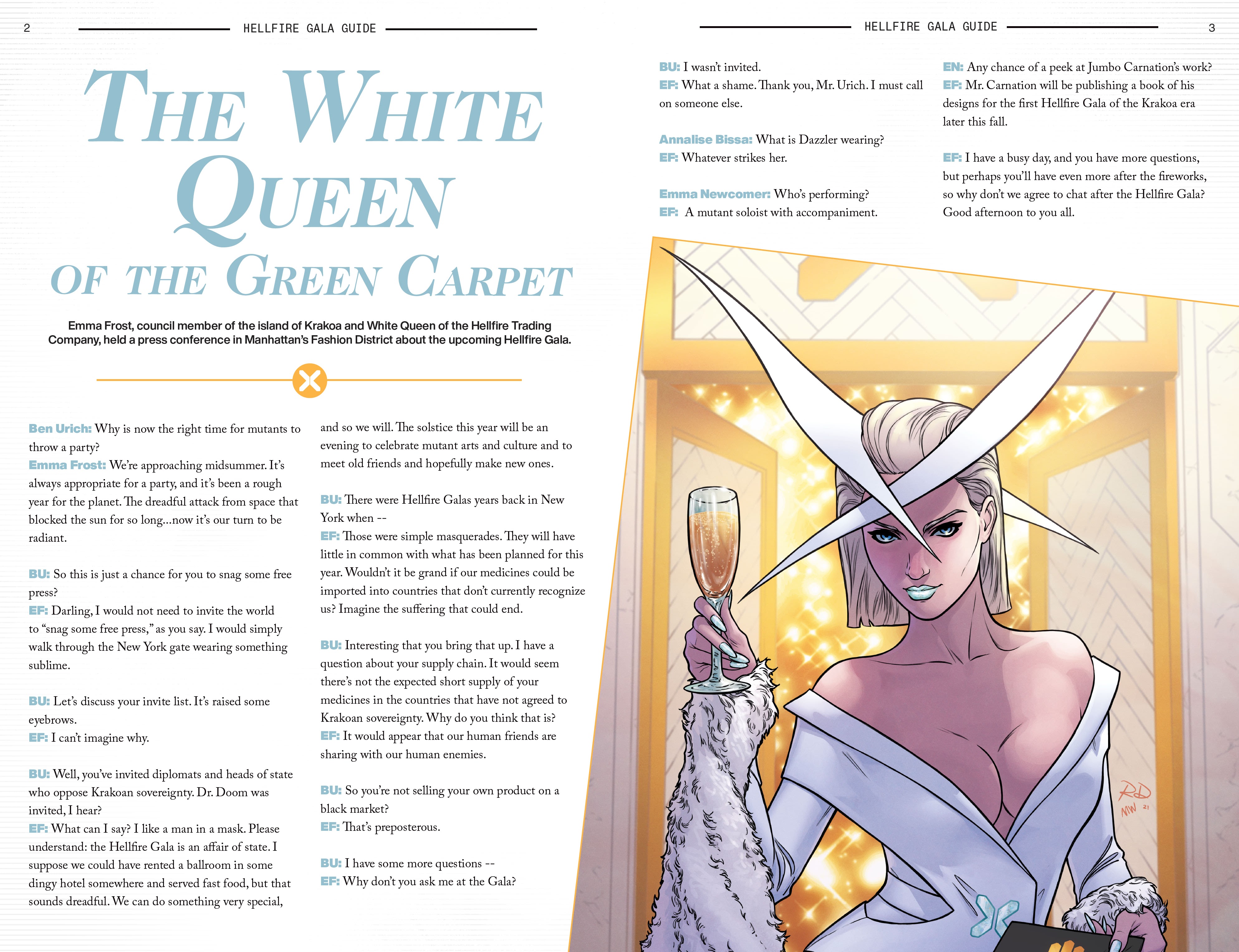 Read online Hellfire Gala Guide comic -  Issue # Full - 4