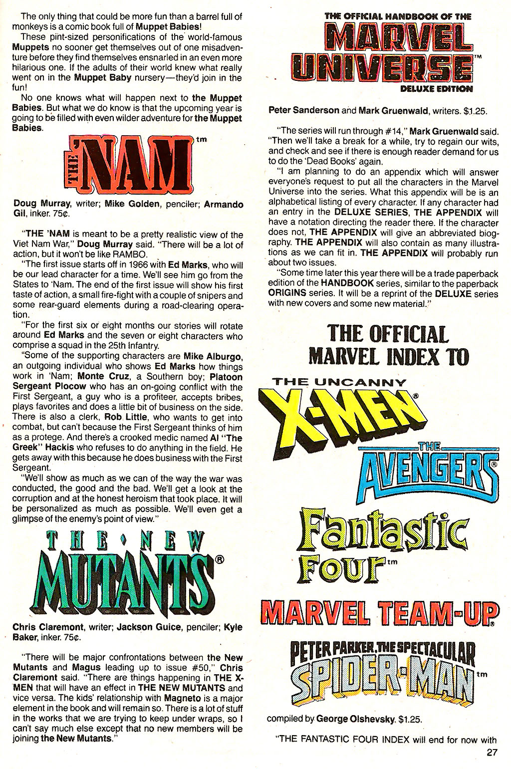 Marvel Age issue Annual 2 - Page 29