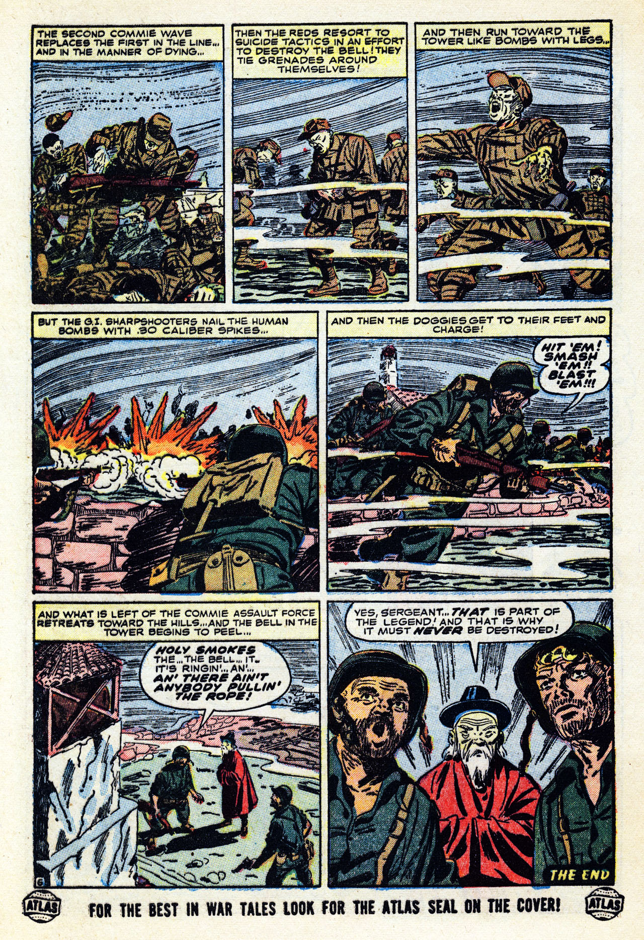 Read online War Comics comic -  Issue #24 - 32