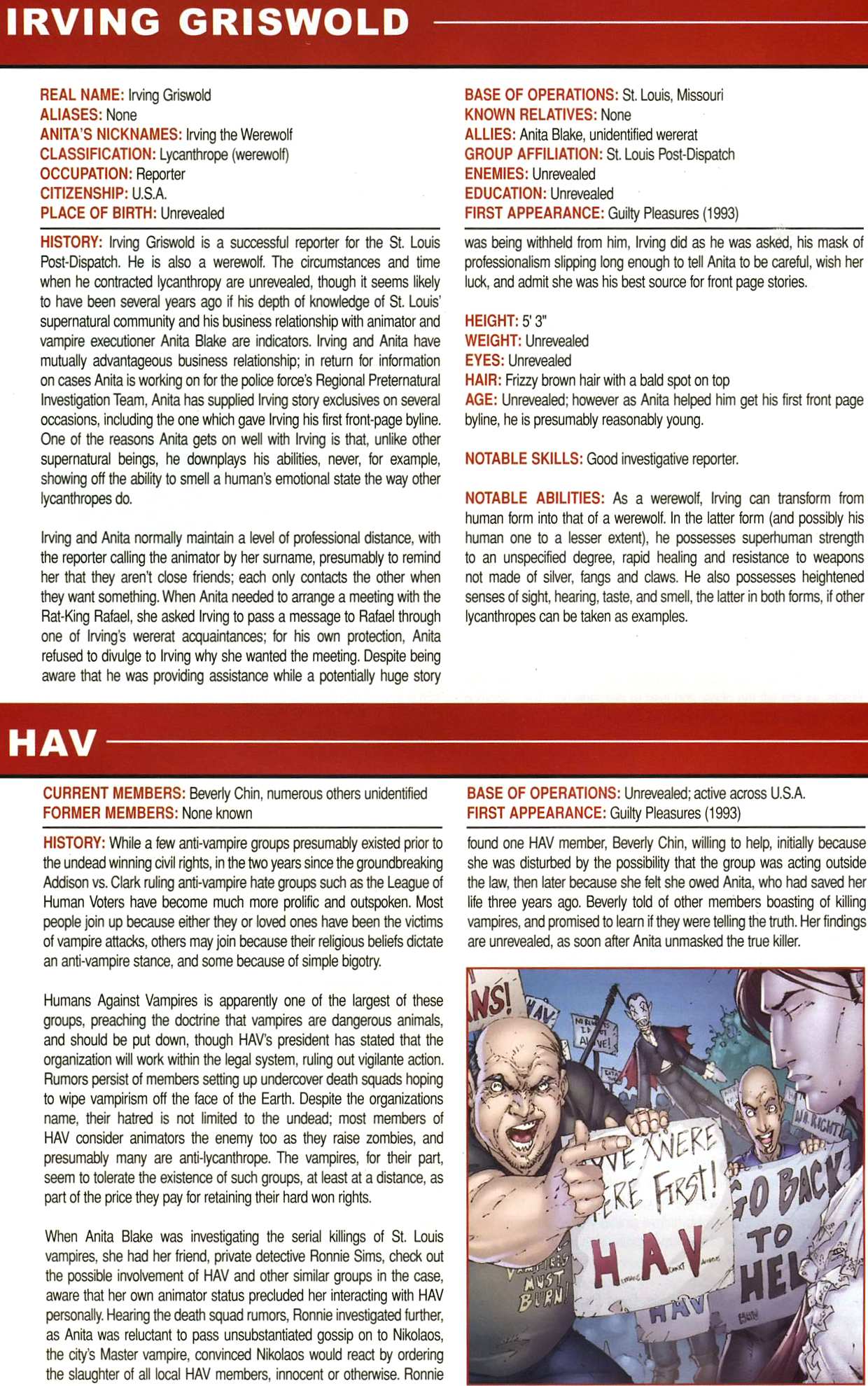 Read online Anita Blake, Vampire Hunter: Guilty Pleasures Handbook comic -  Issue #Anita Blake, Vampire Hunter: Guilty Pleasures Handbook Full - 42