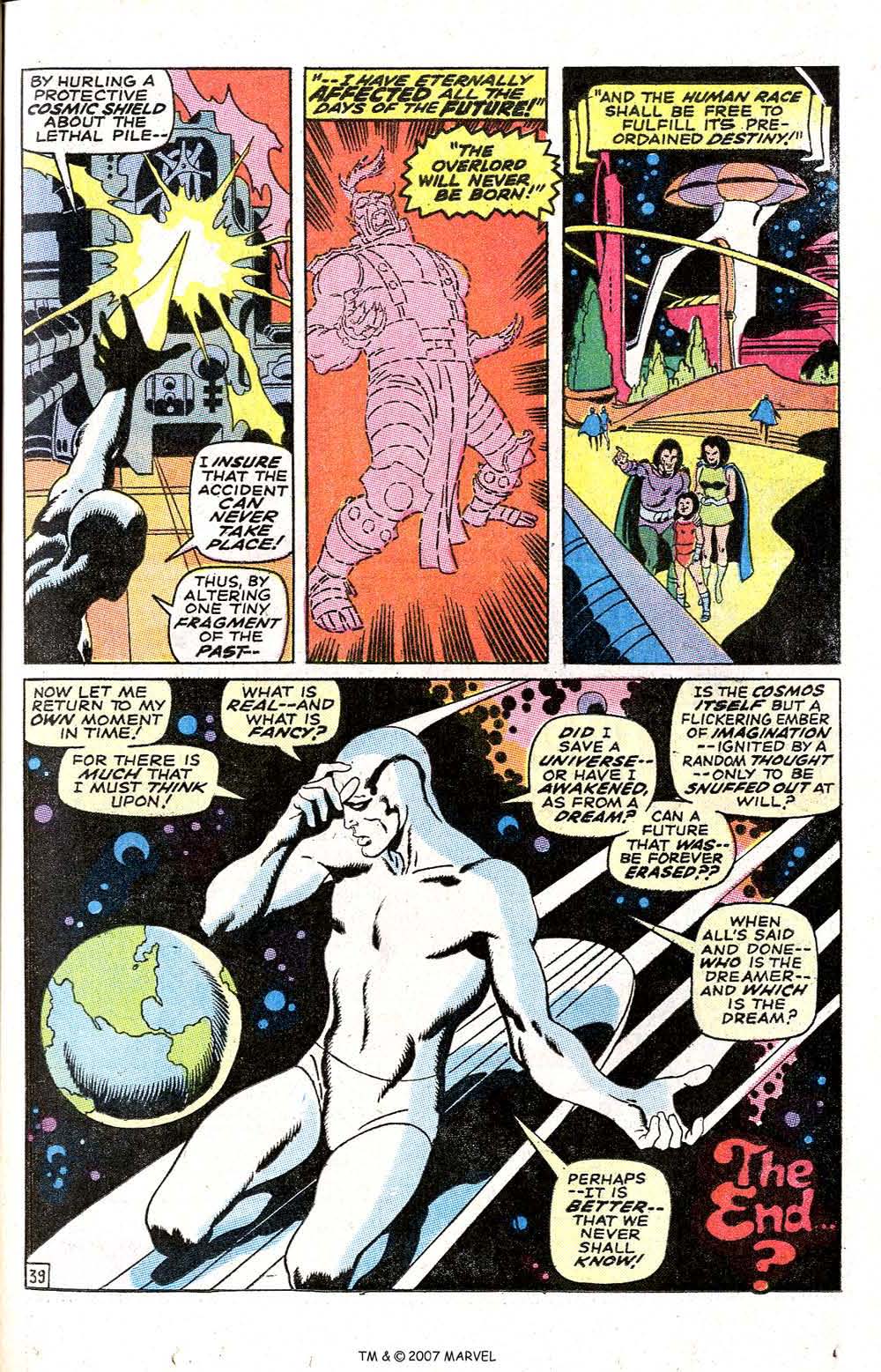 Read online Silver Surfer (1968) comic -  Issue #6 - 47