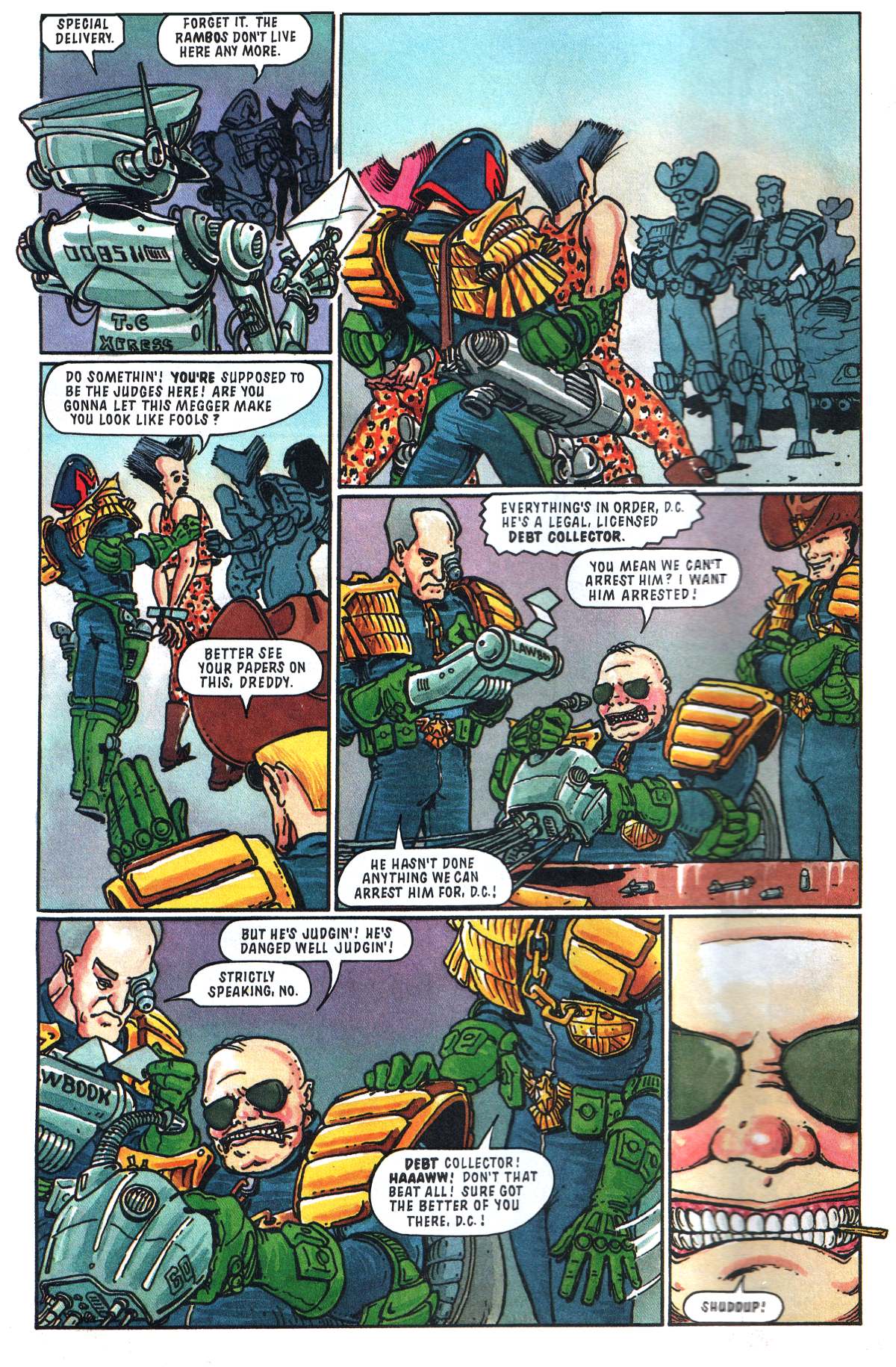 Read online Judge Dredd: The Megazine (vol. 2) comic -  Issue #2 - 8