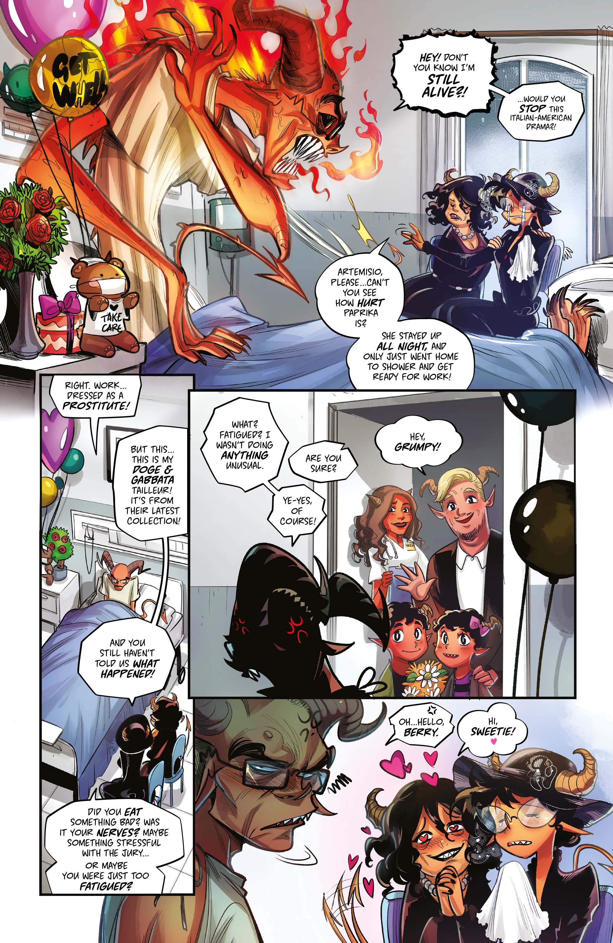 Read online Mirka Andolfo's Sweet Paprika comic -  Issue #2 - 8