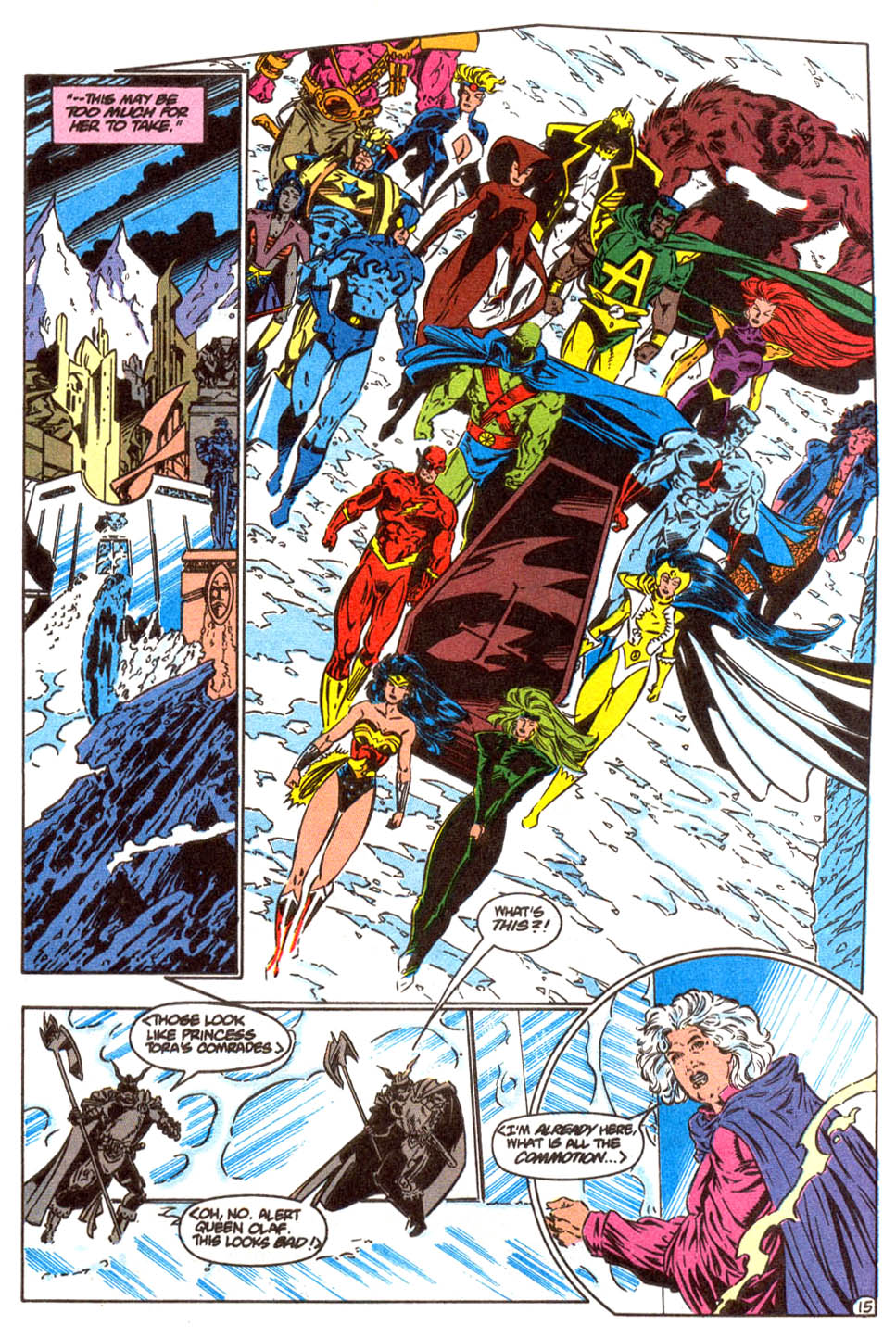 Read online Justice League America comic -  Issue #91 - 15