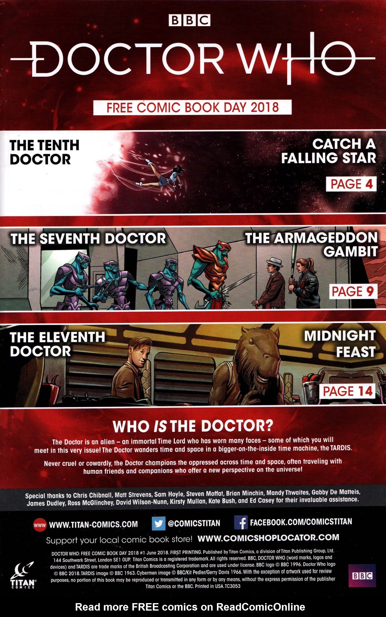 Read online Free Comic Book Day 2018 comic -  Issue # Doctor Who - 3