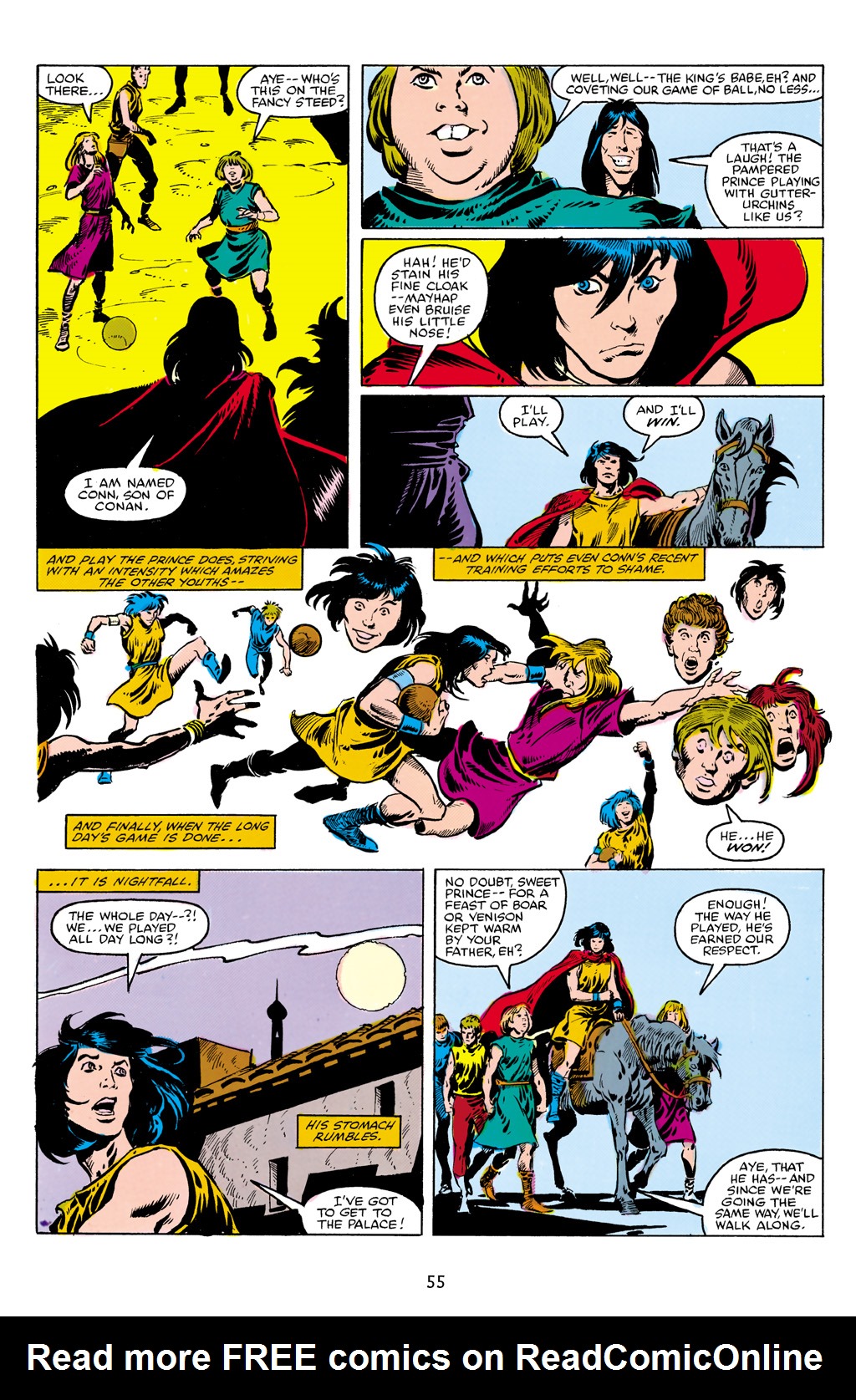 Read online The Chronicles of King Conan comic -  Issue # TPB 3 (Part 1) - 56