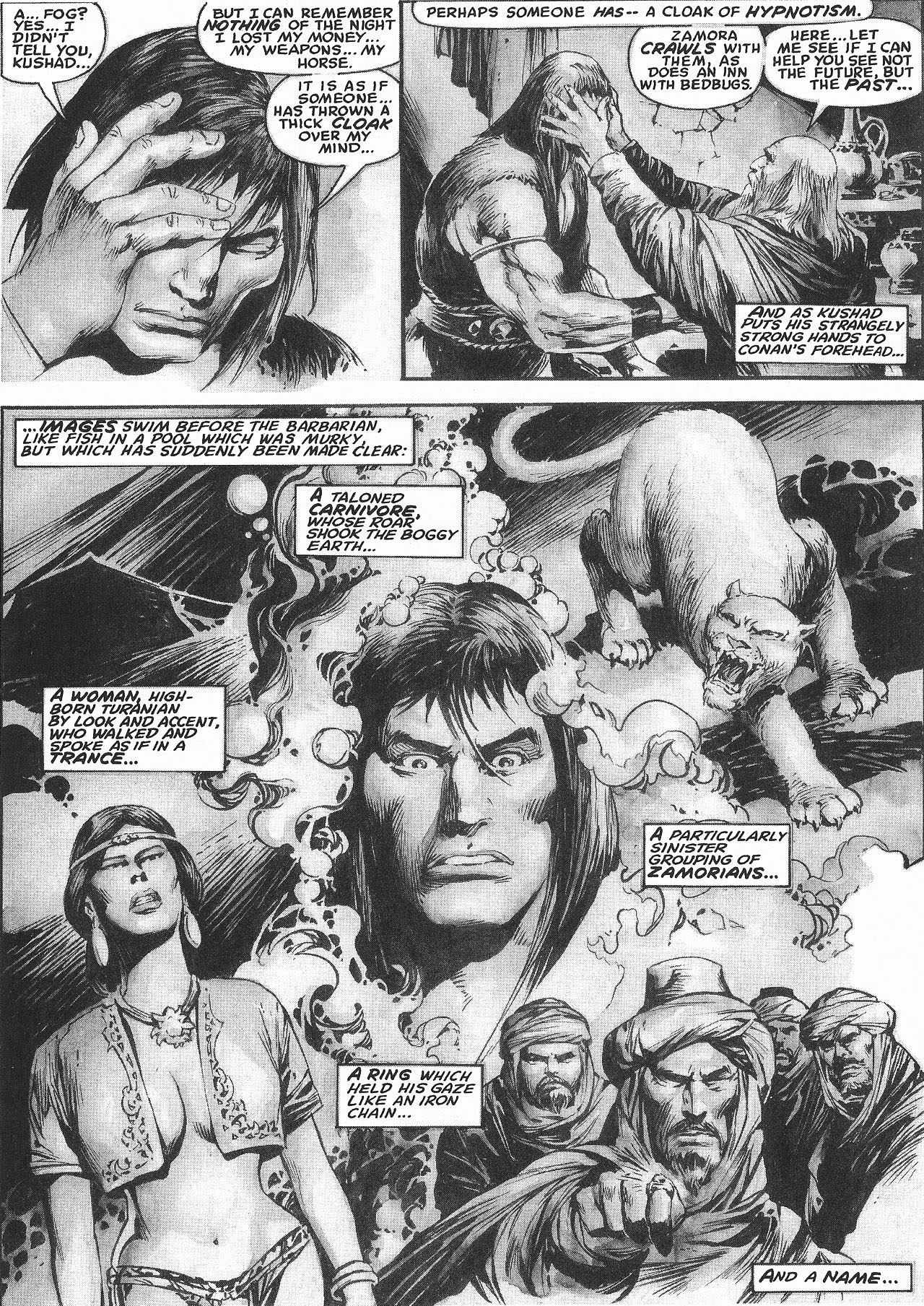 Read online The Savage Sword Of Conan comic -  Issue #207 - 31