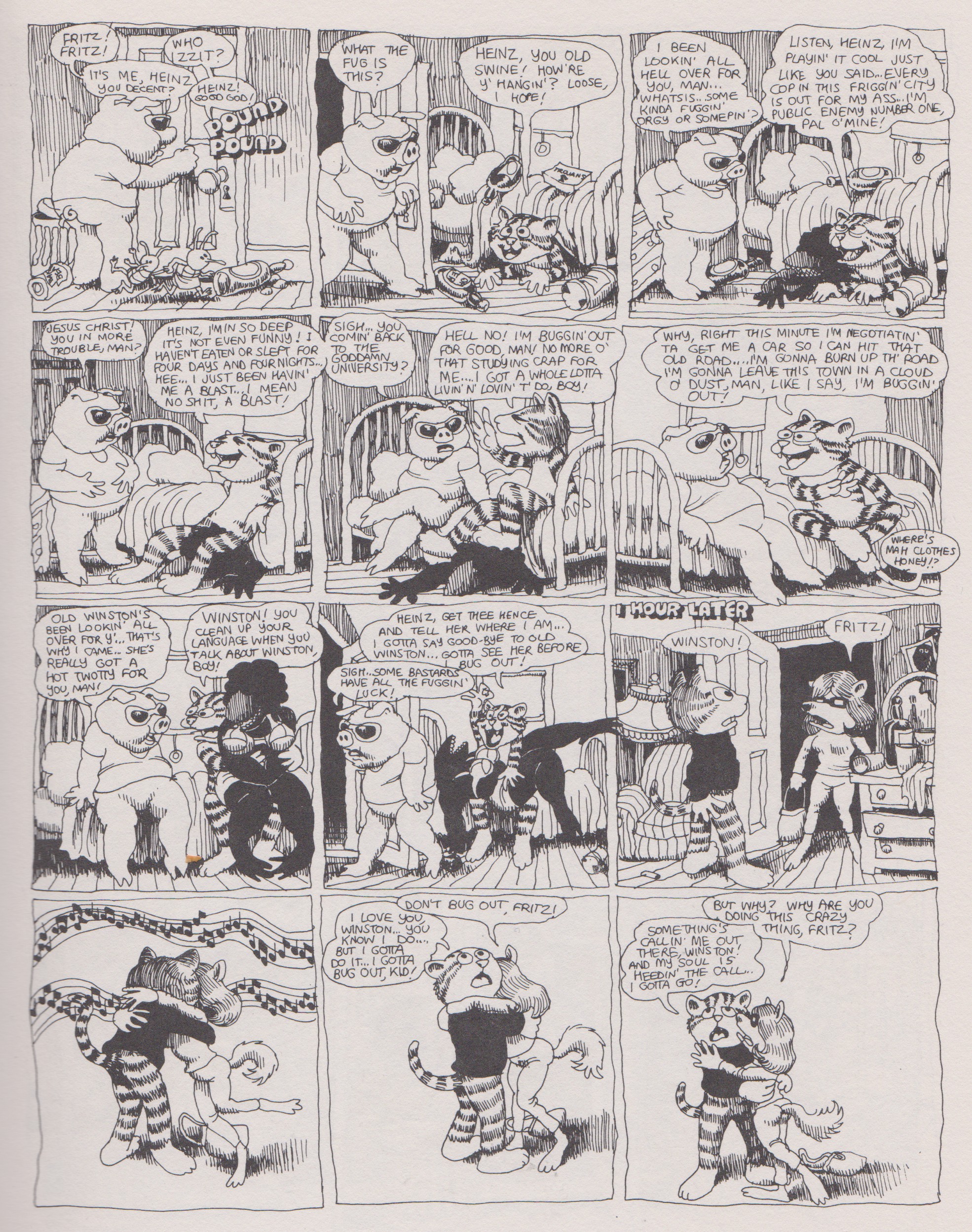 Read online The Complete Fritz the Cat comic -  Issue # Full (Part 2) - 14