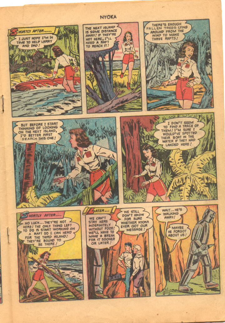 Read online Nyoka the Jungle Girl (1945) comic -  Issue #67 - 19