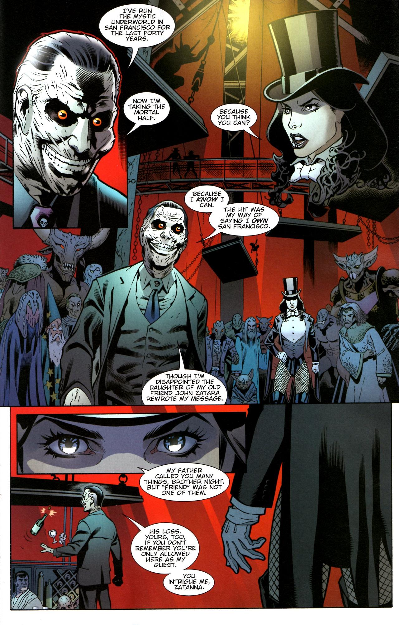 Read online Zatanna (2010) comic -  Issue #1 - 21