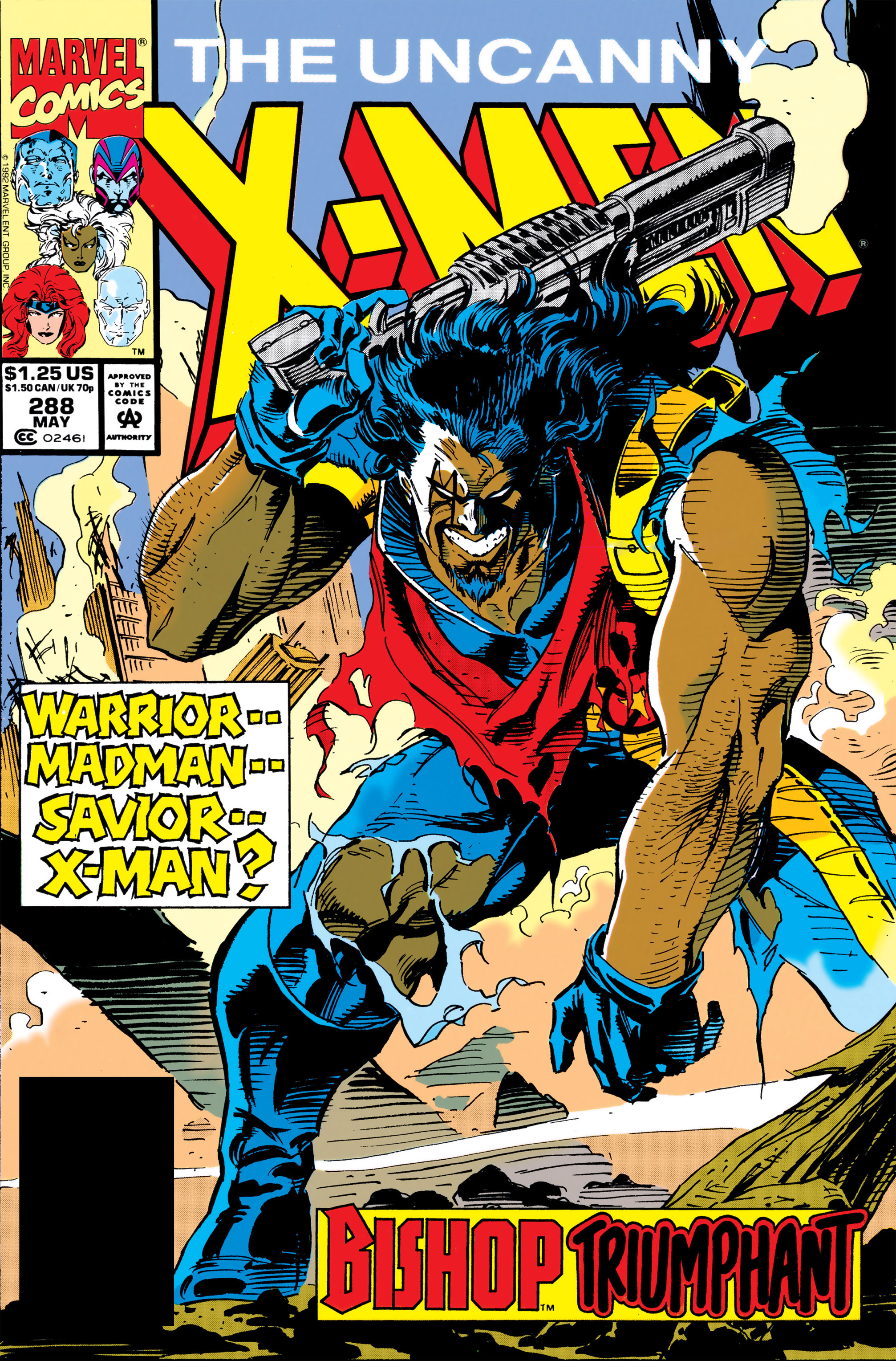 Read online Uncanny X-Men (1963) comic -  Issue #288 - 1