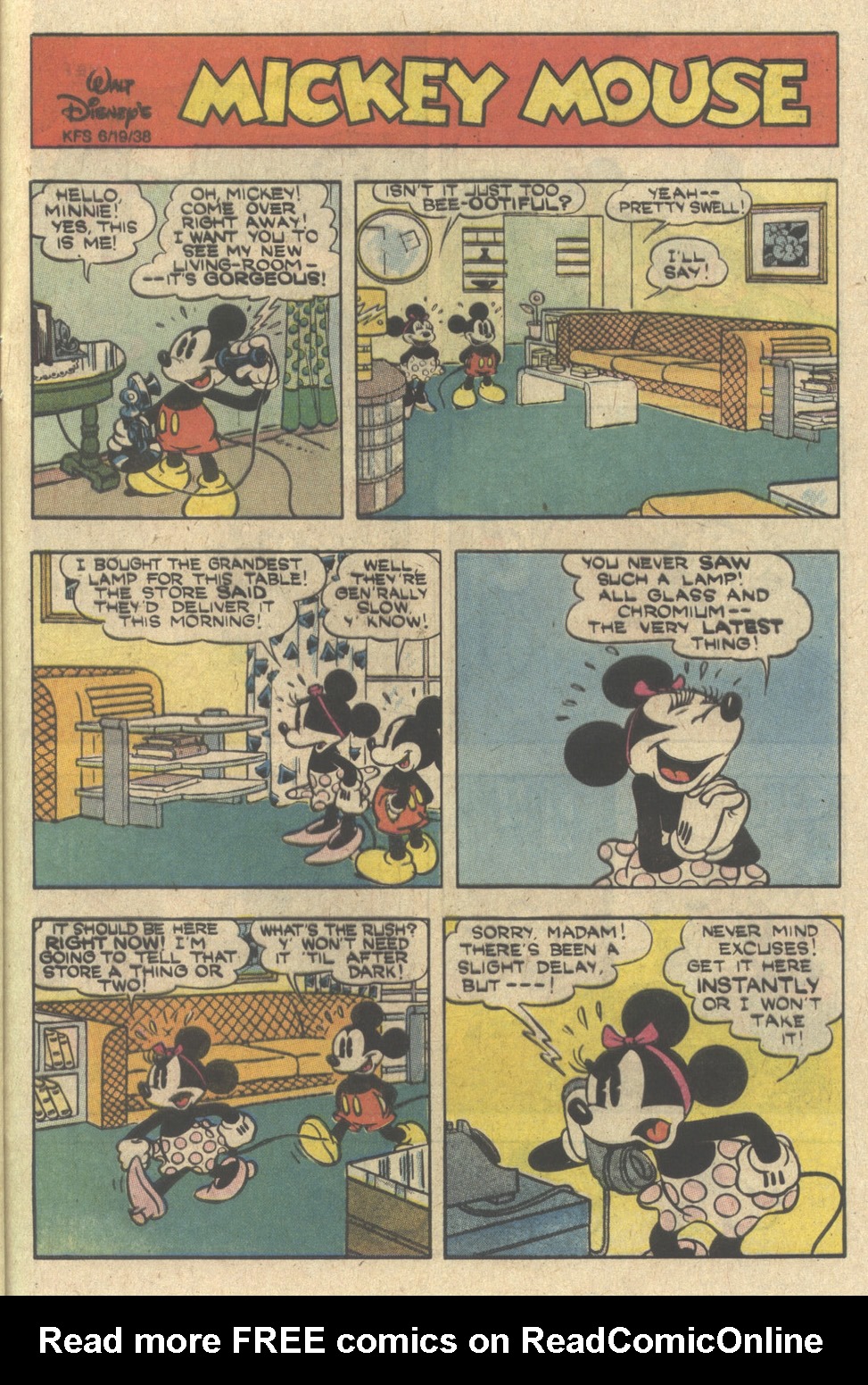 Read online Walt Disney's Mickey Mouse comic -  Issue #248 - 32