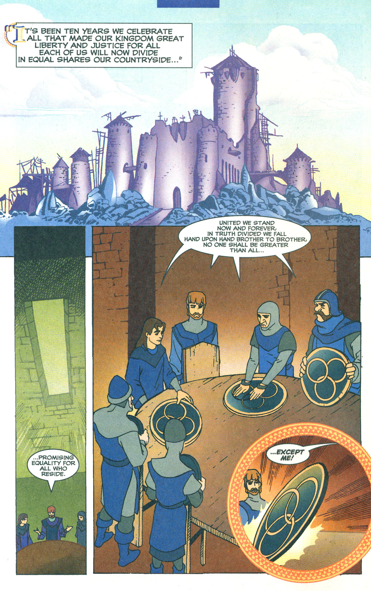 Read online Quest For Camelot comic -  Issue # Full - 5