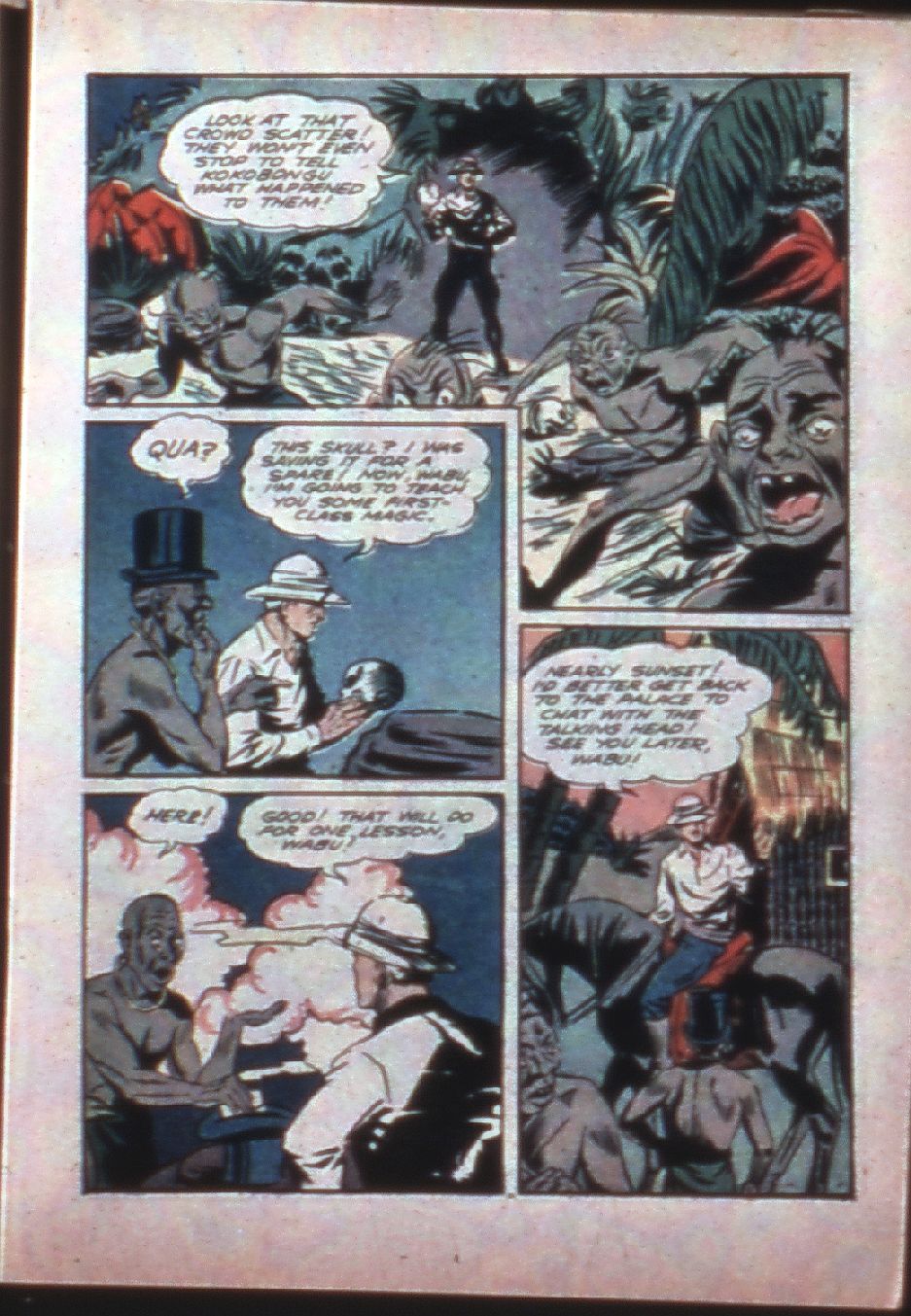 Read online Super-Magician Comics comic -  Issue #7 - 21