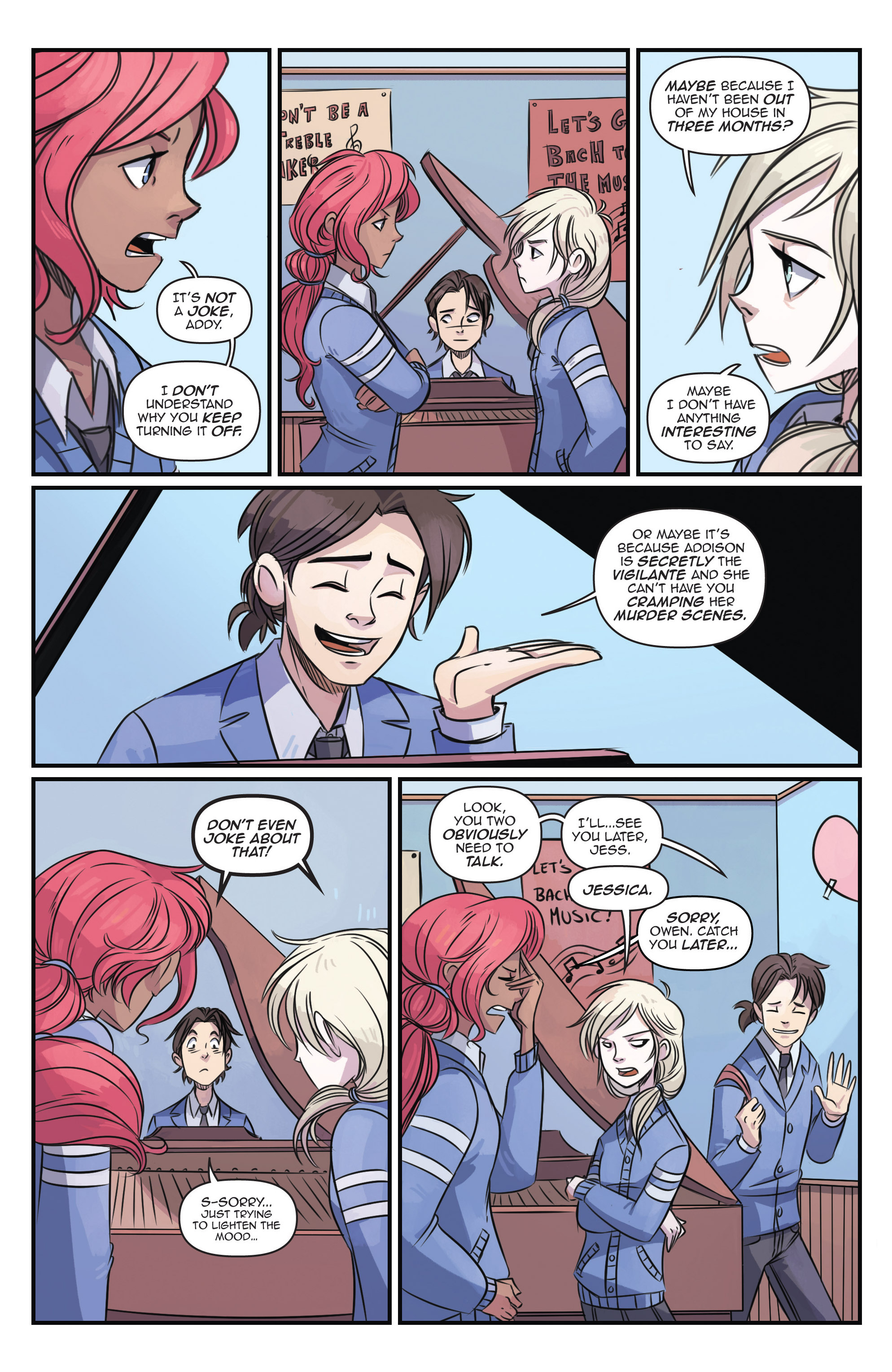 Read online Tomboy comic -  Issue #4 - 5