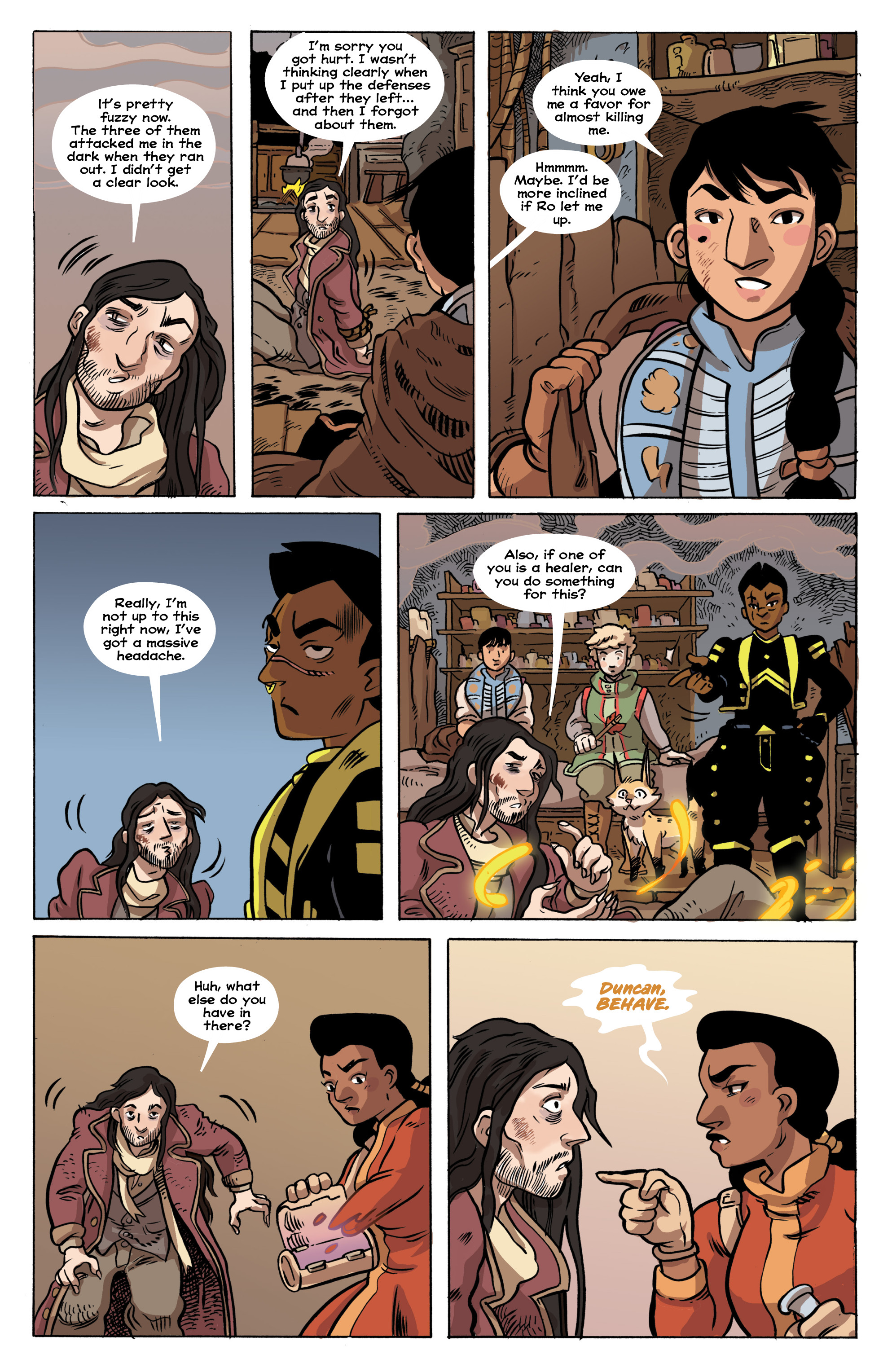 Read online The Castoffs comic -  Issue #8 - 20