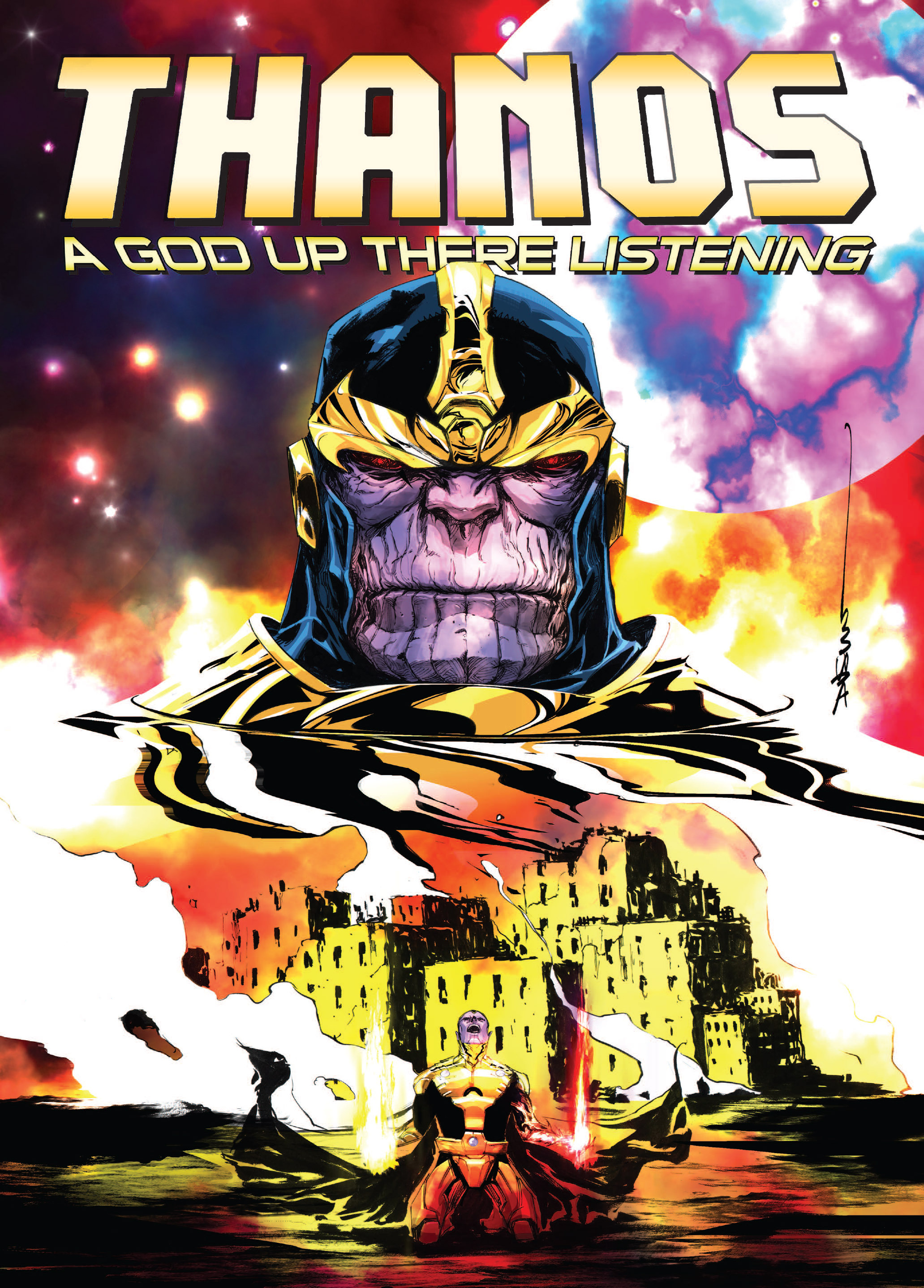 Read online Thanos: A God Up There Listening comic -  Issue # TPB - 3