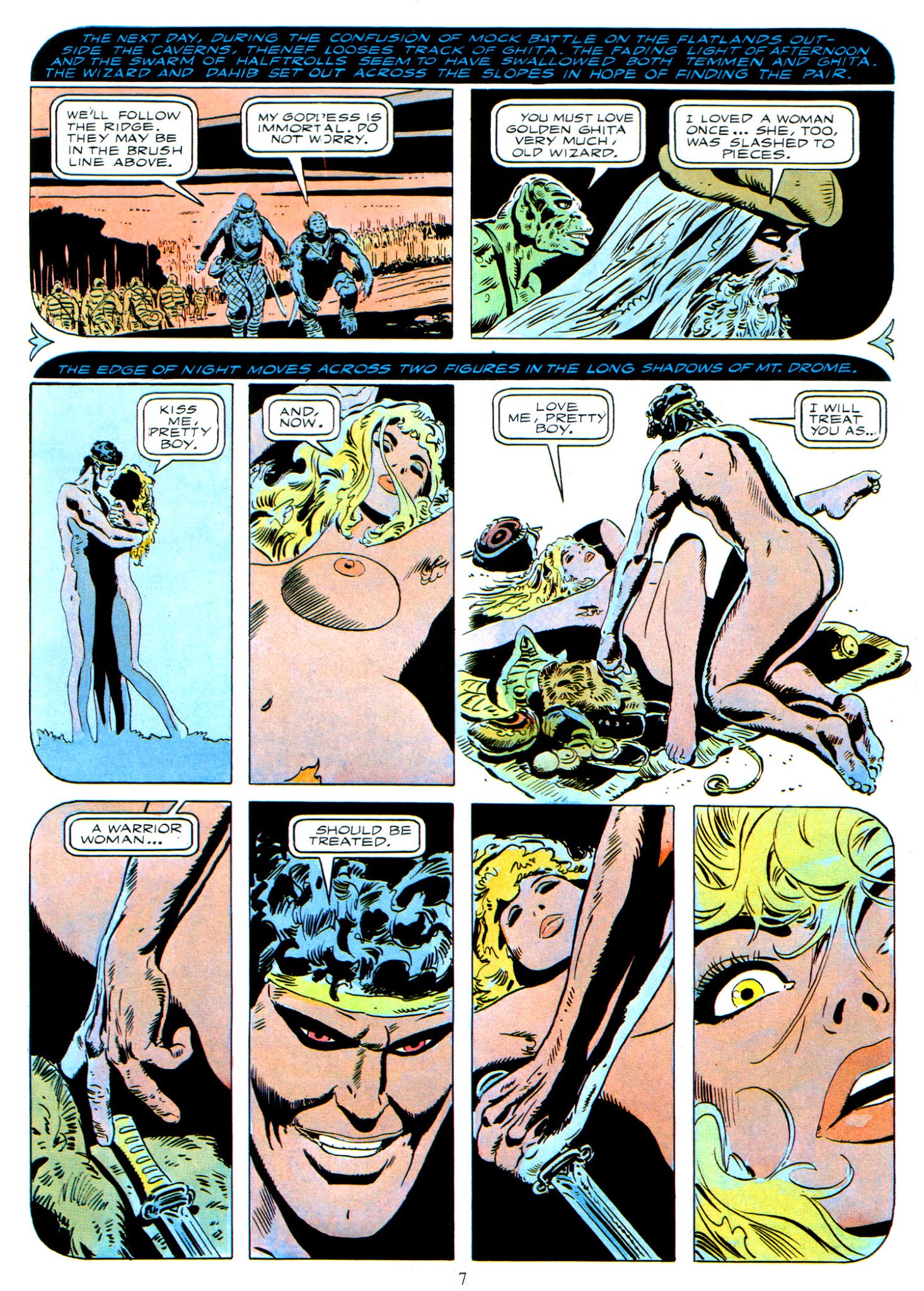 Read online Ghita of Alizarr comic -  Issue #2 - 8