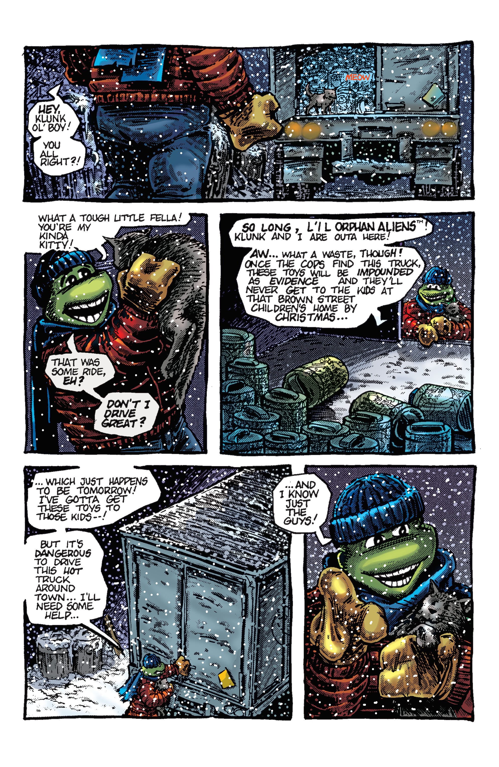 Read online Teenage Mutant Ninja Turtles: Best Of comic -  Issue # Michelangelo - 28