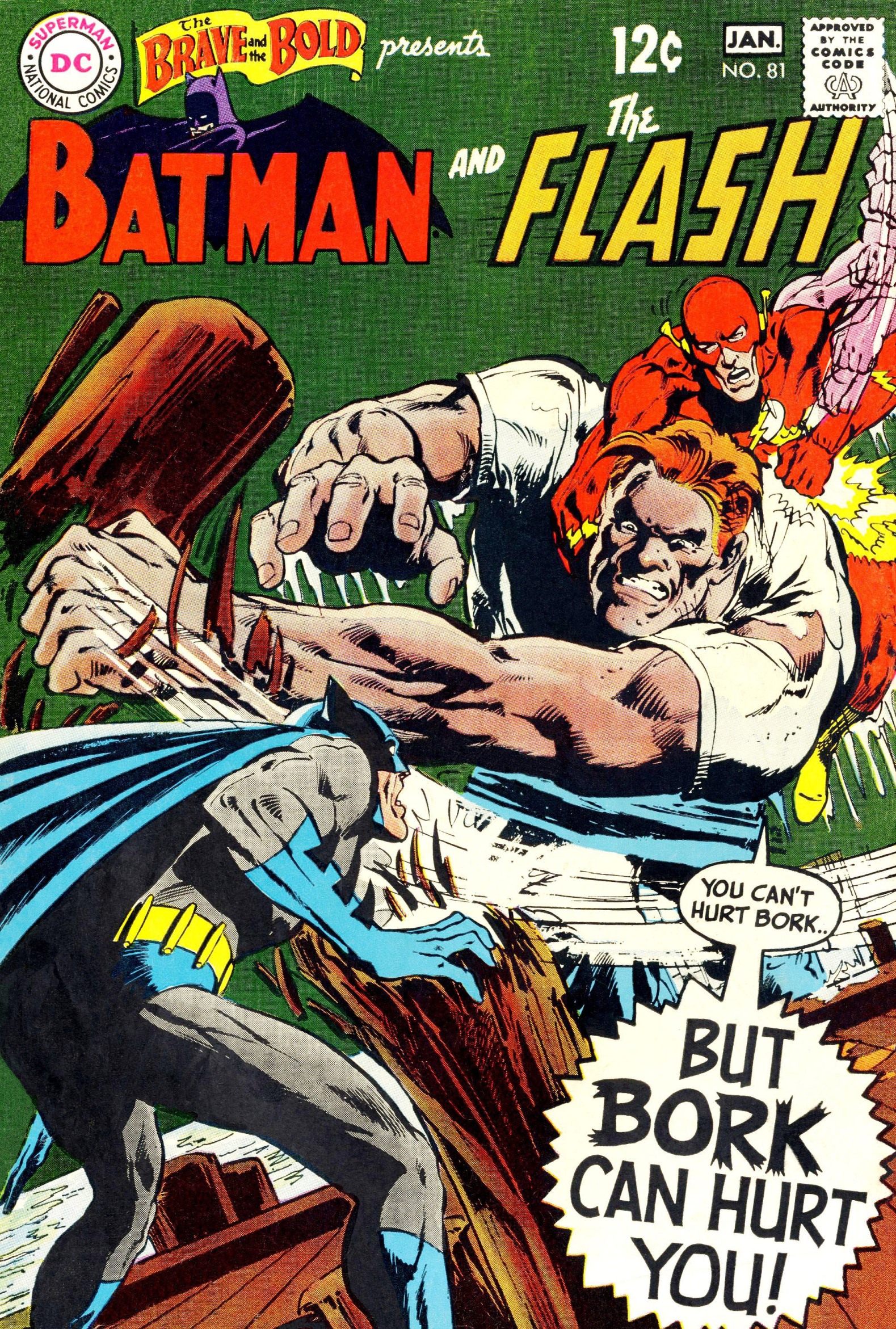 Read online The Brave and the Bold (1955) comic -  Issue #81 - 1