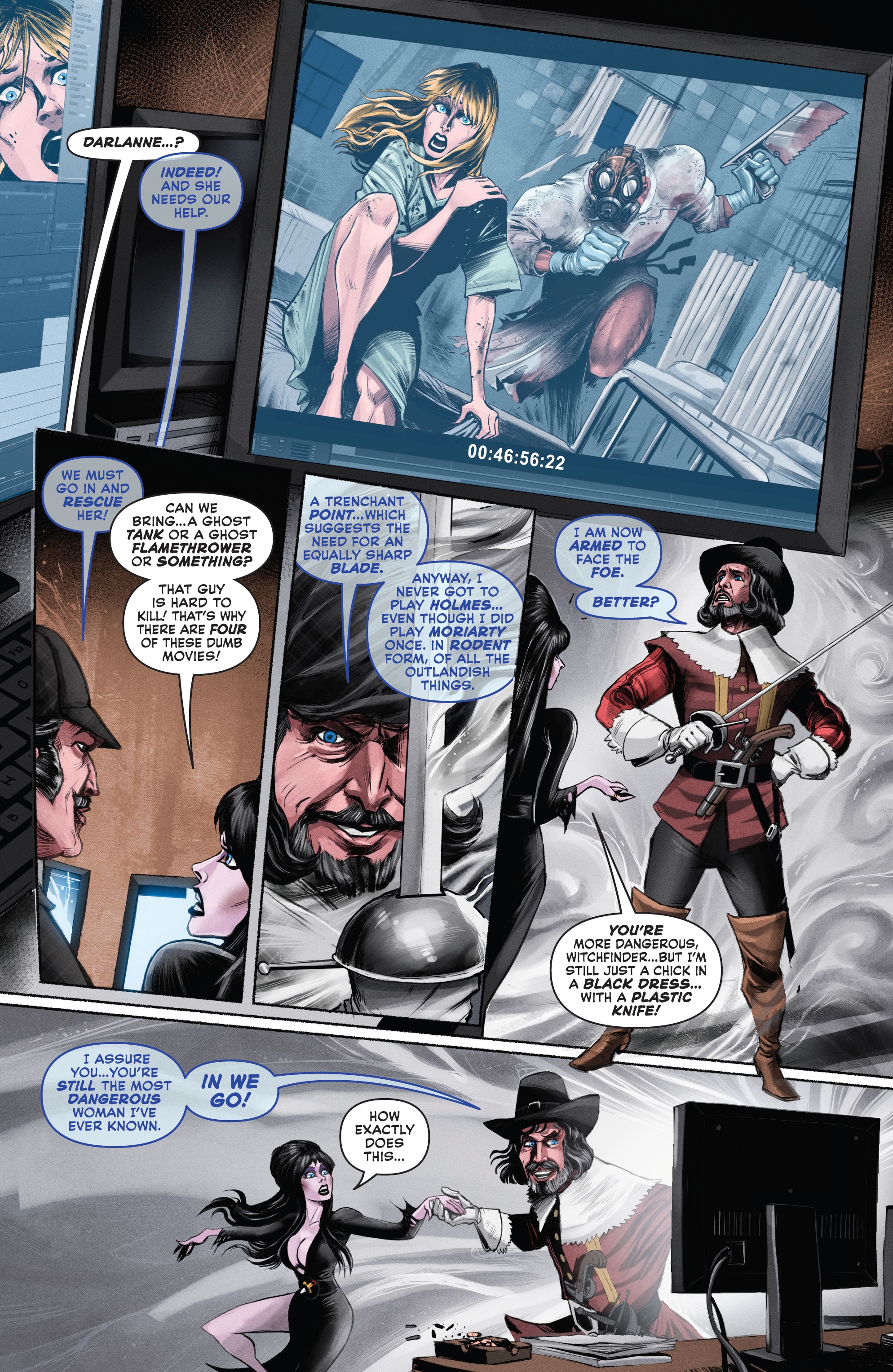 Read online Elvira Meets Vincent Price comic -  Issue #5 - 12