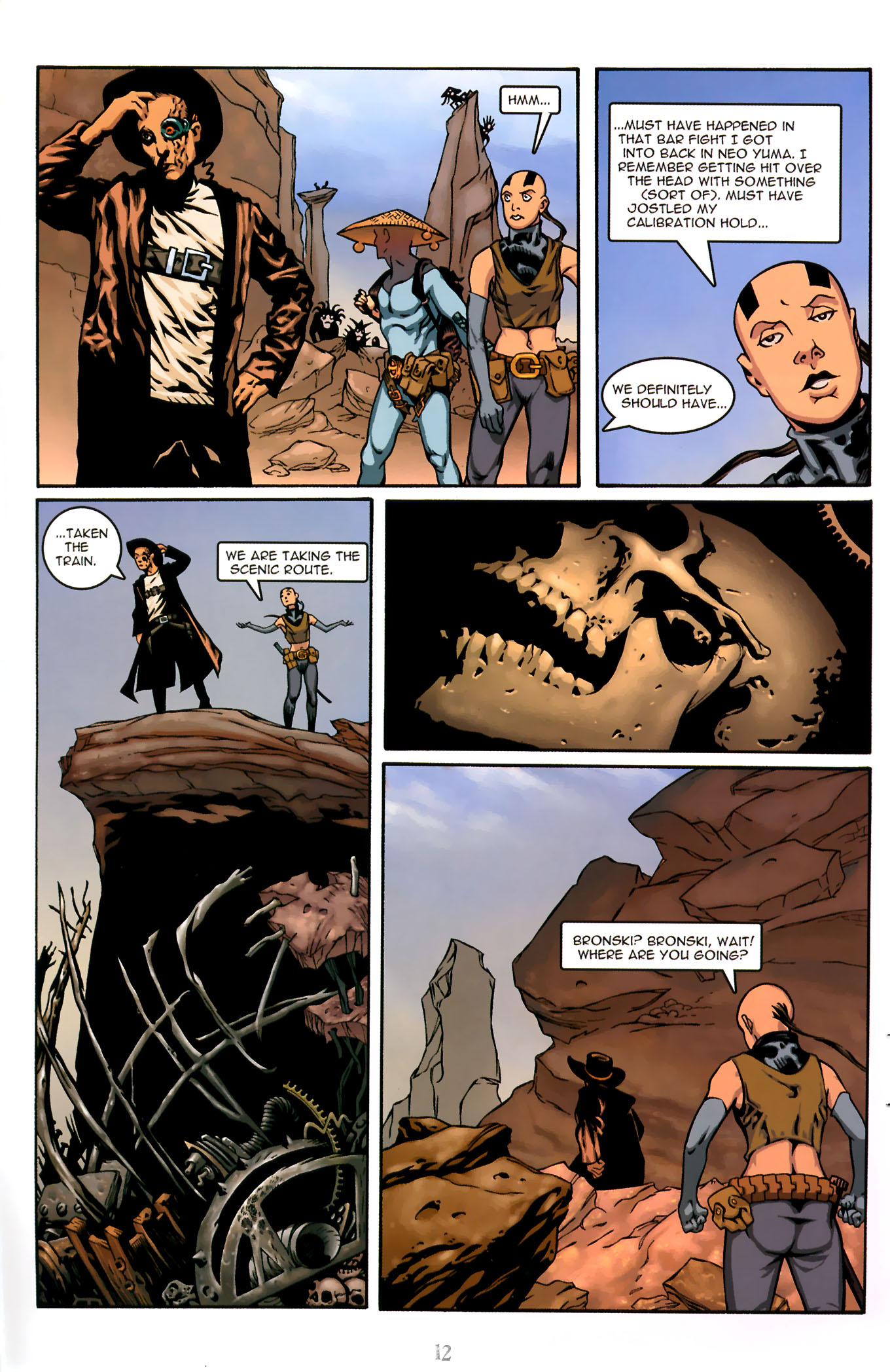 Read online Robotika: For A Few Rubles More comic -  Issue #1 & 2 - 12