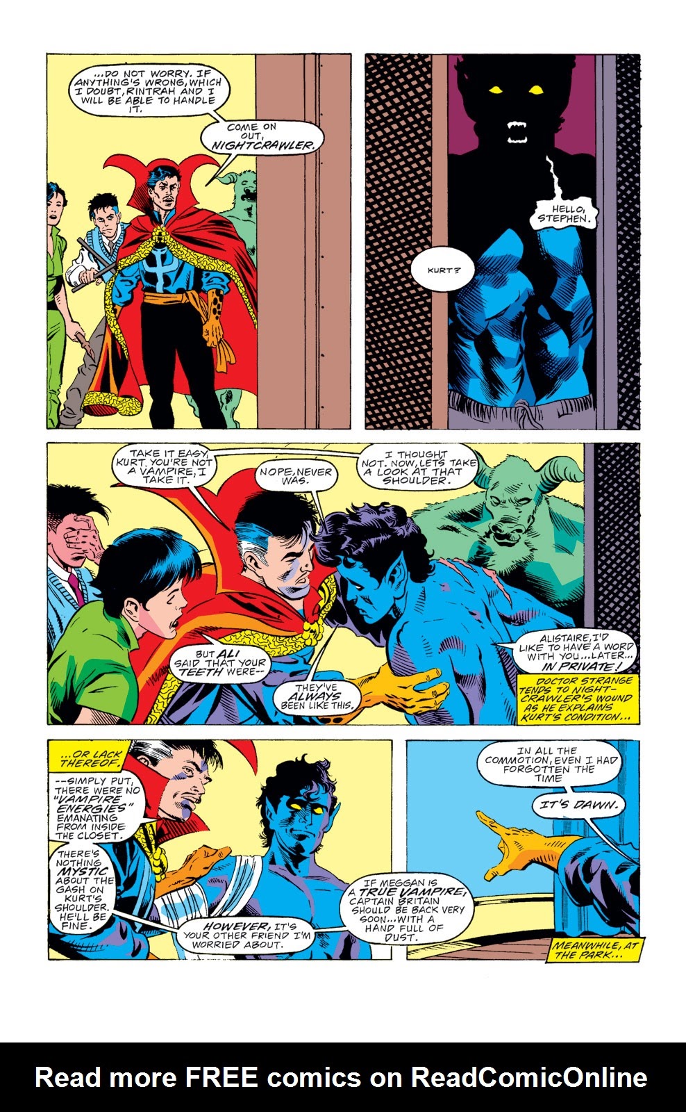 Read online Excalibur (1988) comic -  Issue #30 - 17