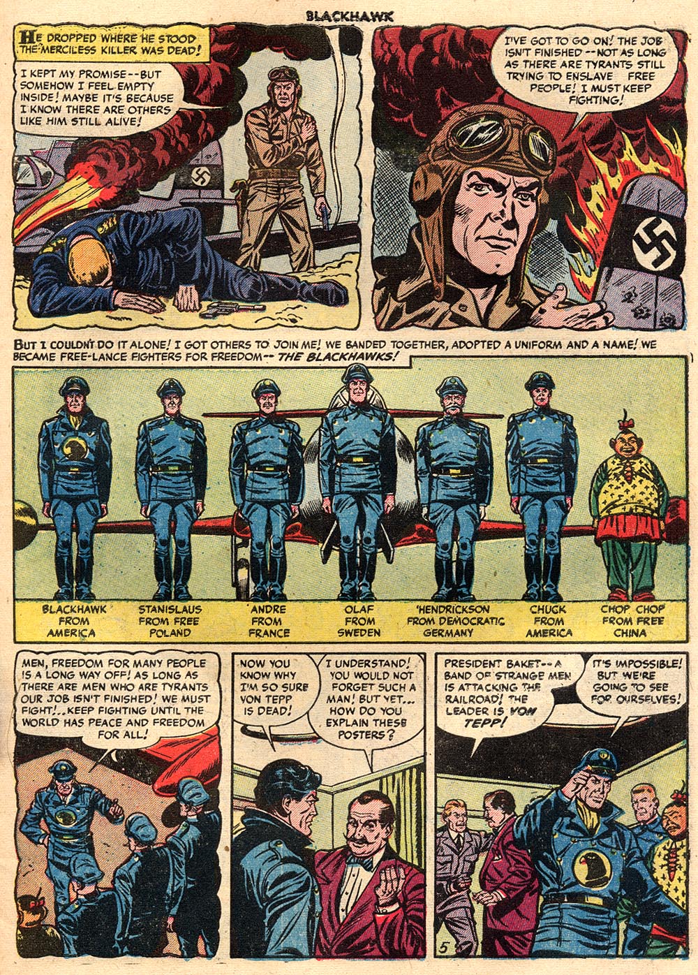 Read online Blackhawk (1957) comic -  Issue #71 - 7