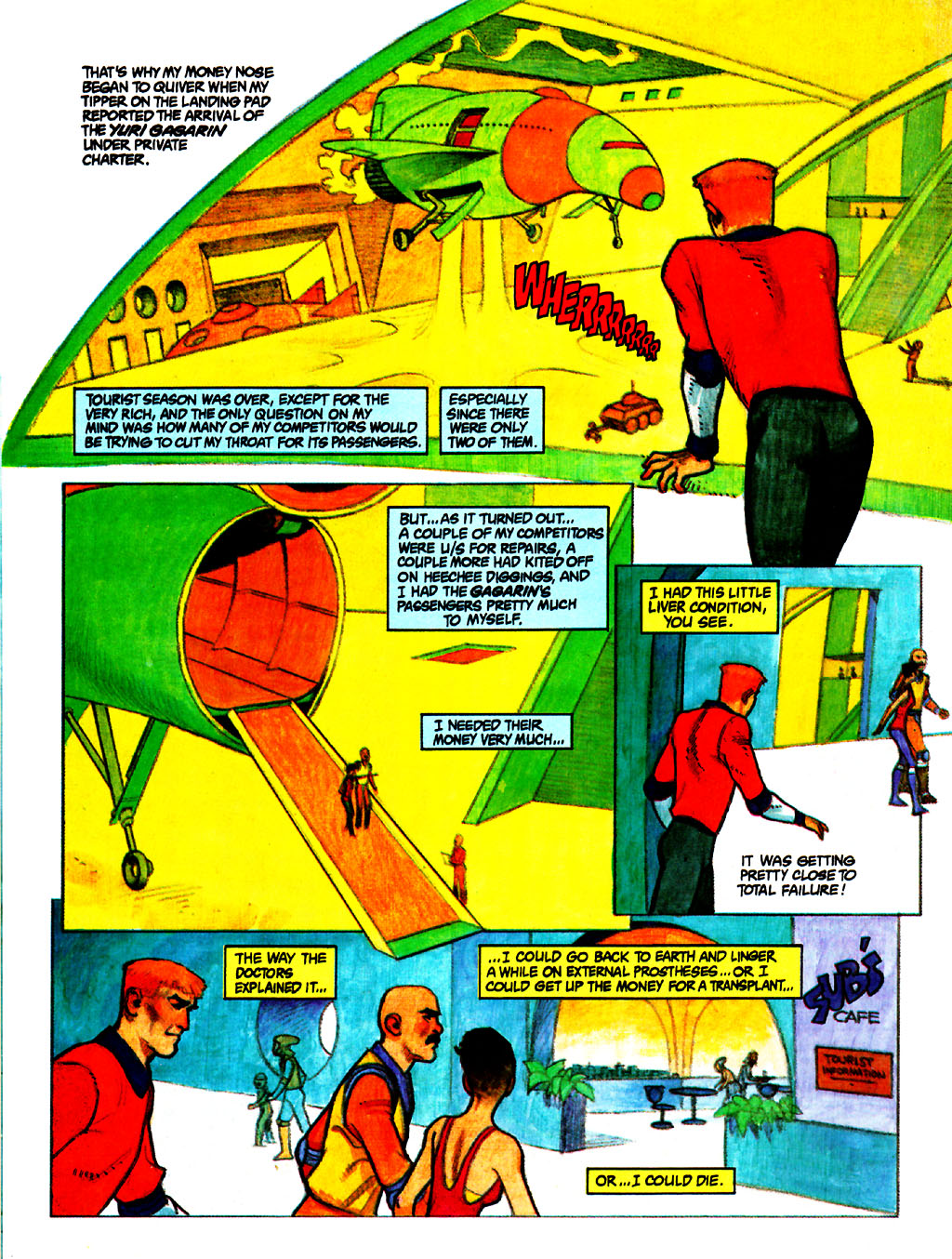 Read online Science Fiction Graphic Novel comic -  Issue #4 - 5