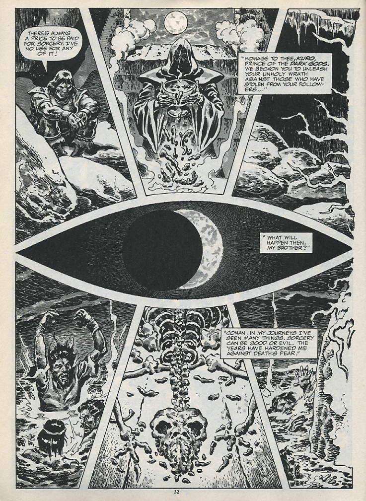 The Savage Sword Of Conan issue 187 - Page 34
