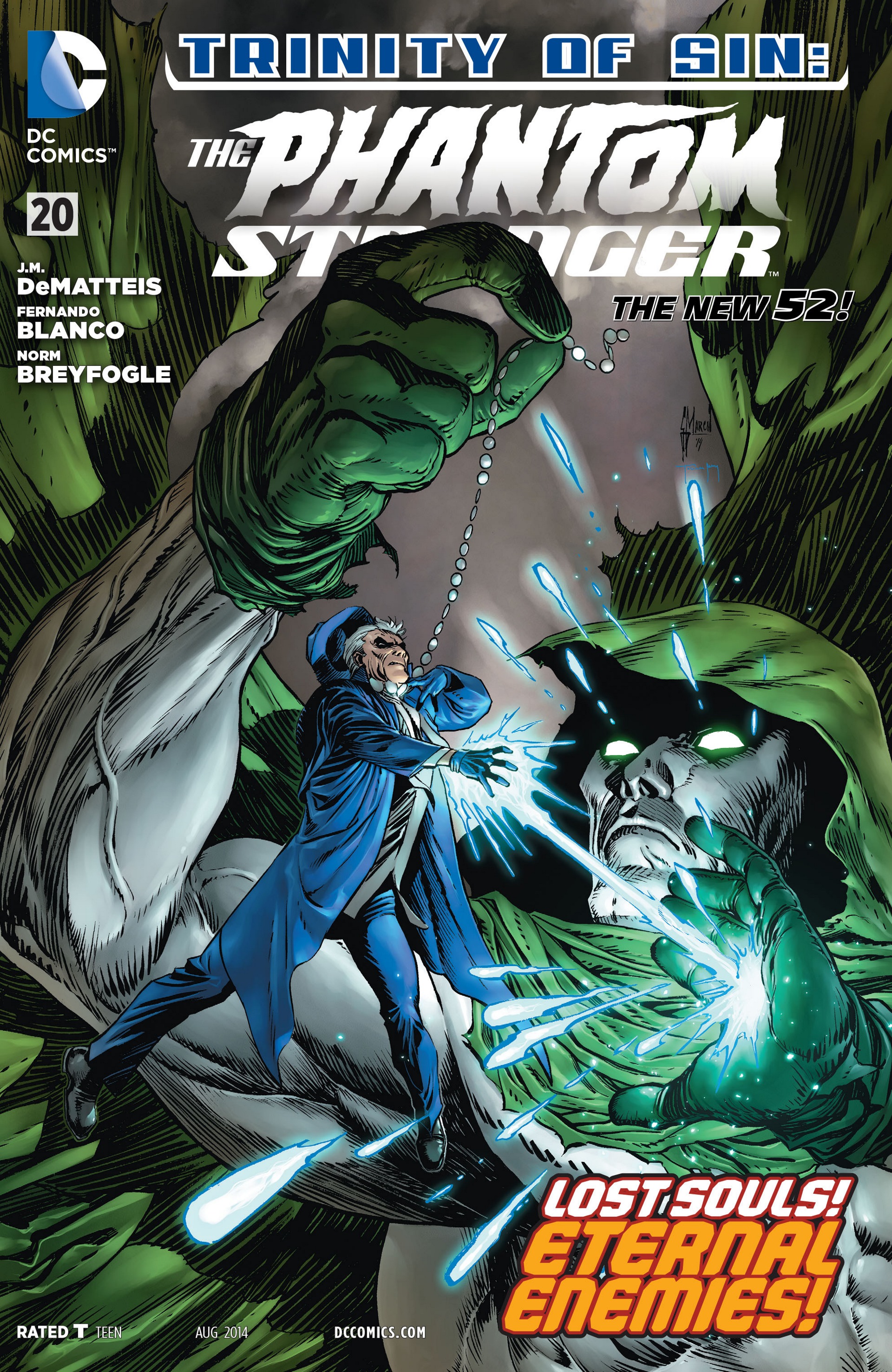 Read online Trinity of Sin: The Phantom Stranger comic -  Issue #20 - 1
