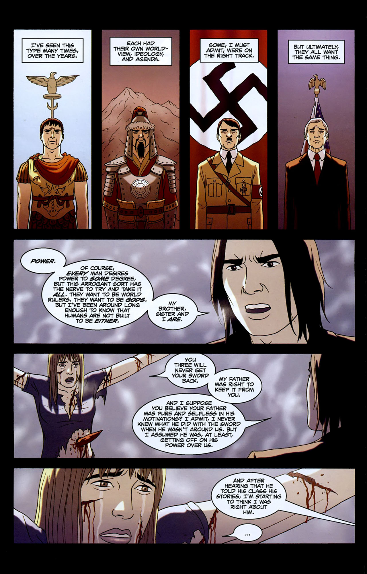 Read online The Sword comic -  Issue #9 - 17