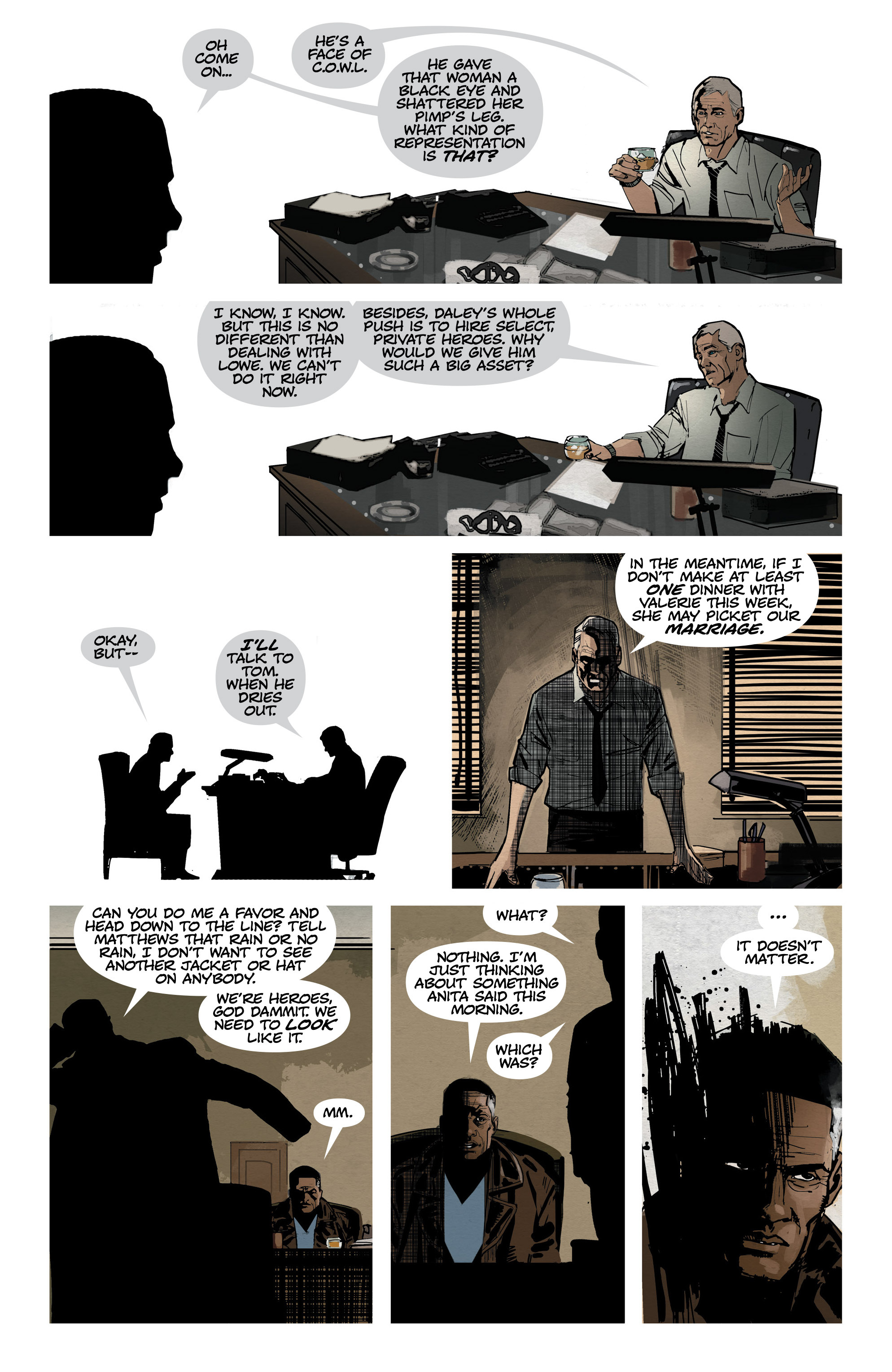 Read online C.O.W.L. comic -  Issue #4 - 19