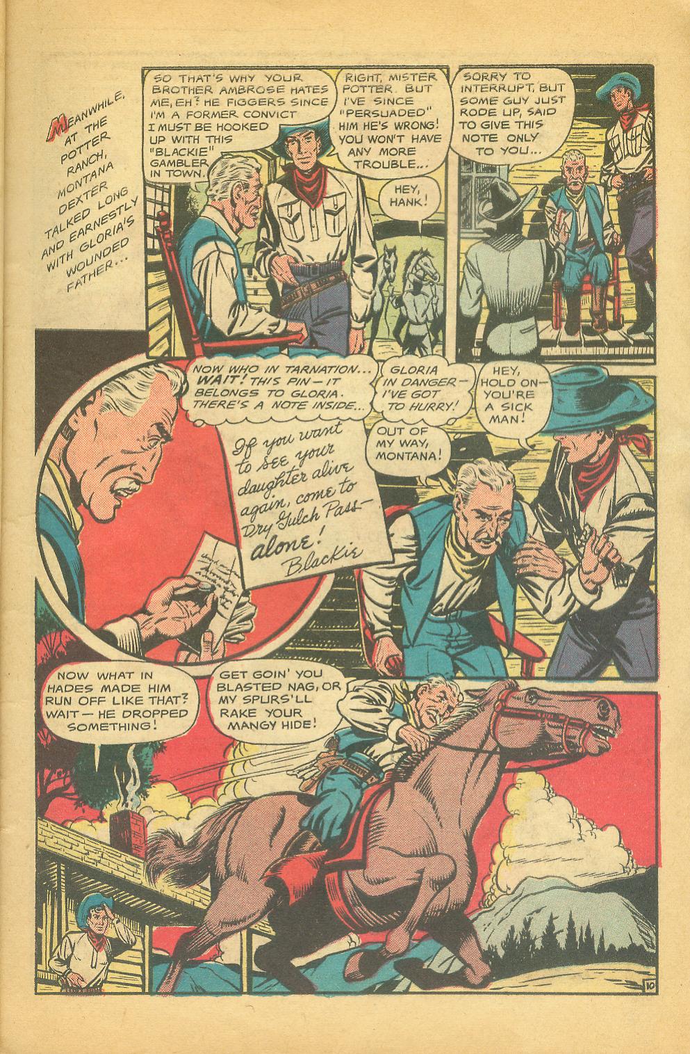 Read online Cowgirl Romances (1950) comic -  Issue #2 - 12