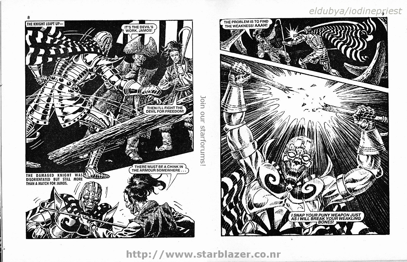 Read online Starblazer comic -  Issue #170 - 6