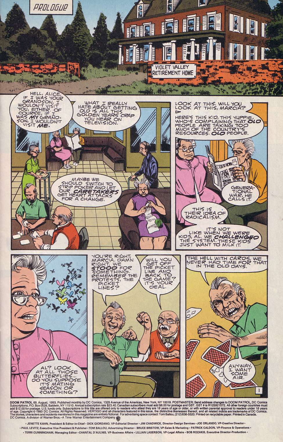 Read online Doom Patrol (1987) comic -  Issue #69 - 2